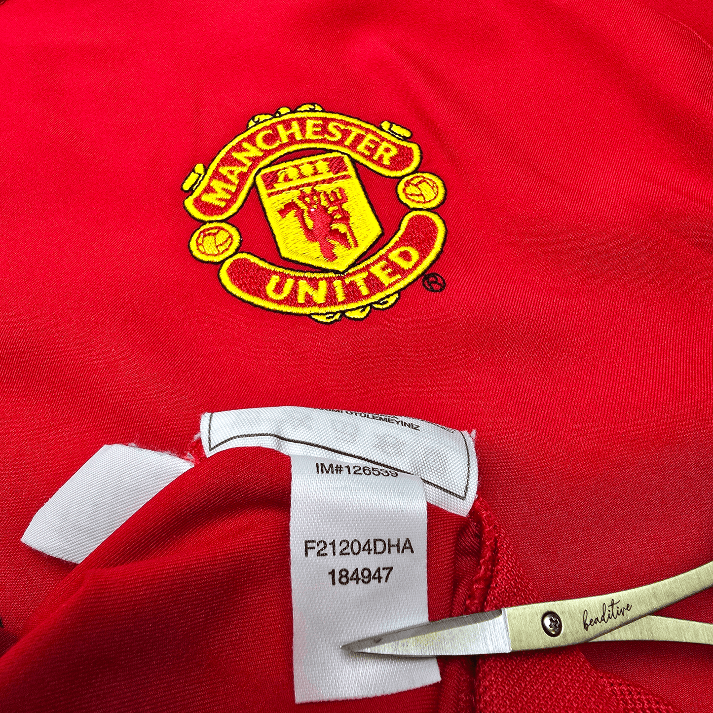 2002/04 Manchester United Home Football Shirt (M) Nike #7 Ronaldo