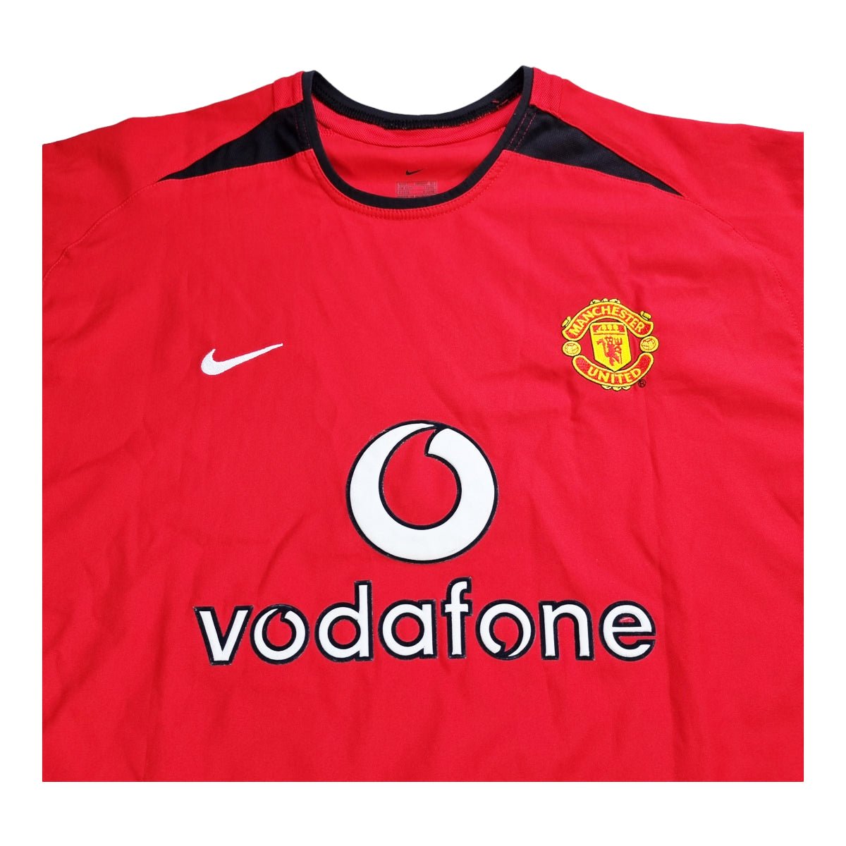 2002/04 Manchester United Home Football Shirt (XL) Nike #7 Ronaldo