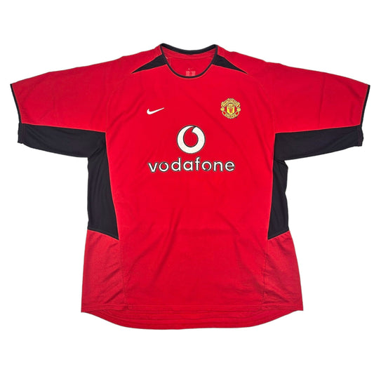 2002/04 Manchester United Home Football Shirt (XL) Nike