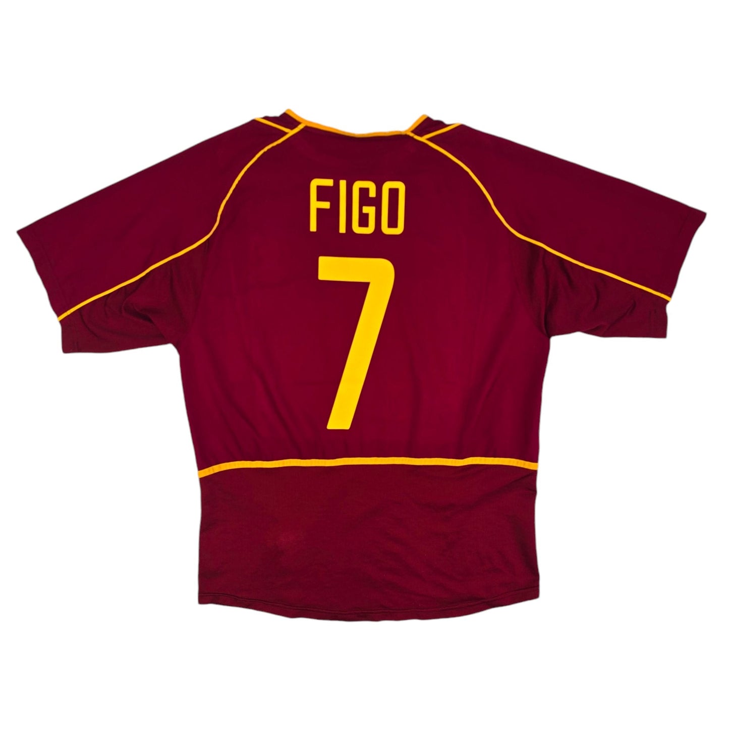 2002/04 Portugal Home Football Shirt (M) Nike #7 Figo