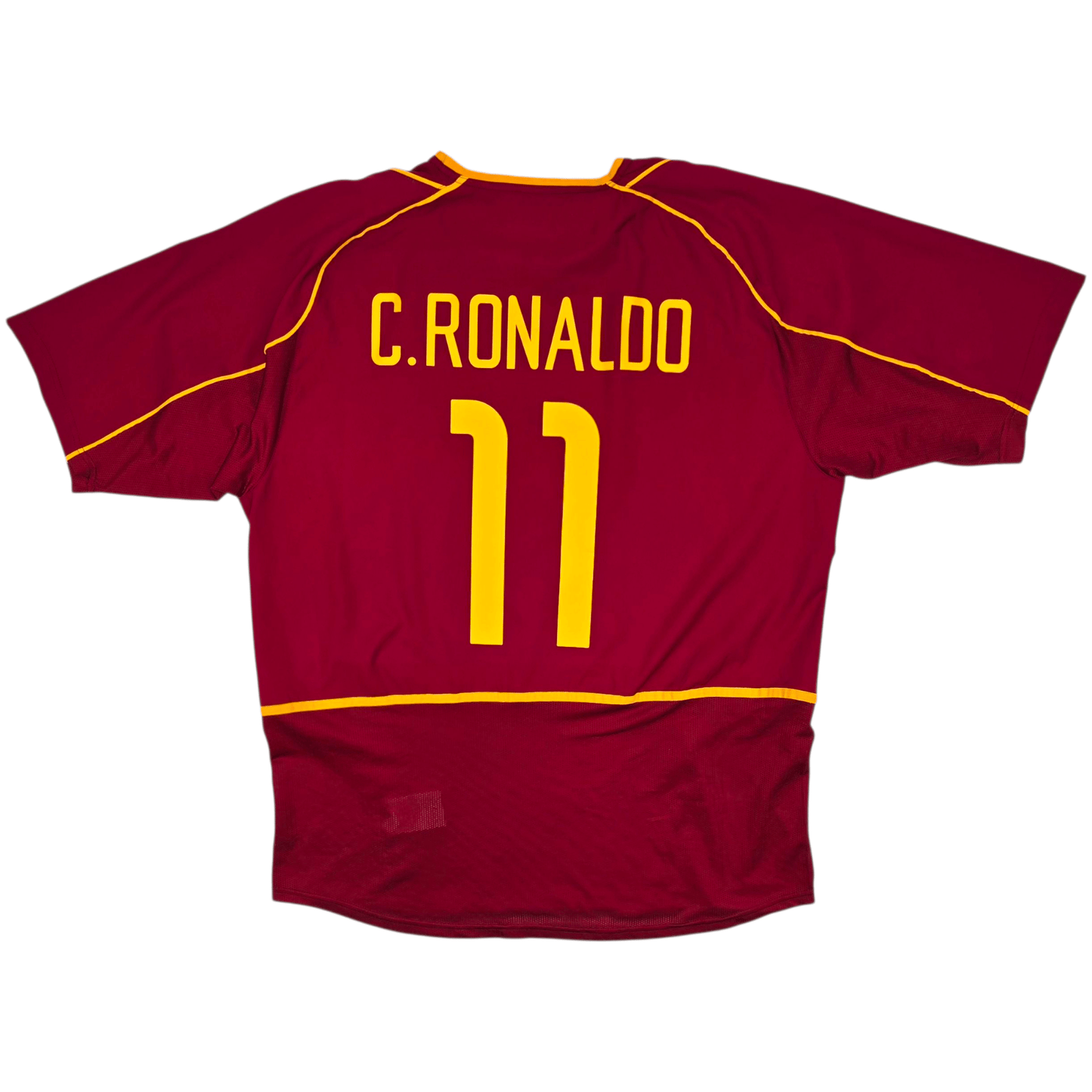 2002/04 Portugal Home Football Shirt (XL) Nike #11. C.Ronaldo