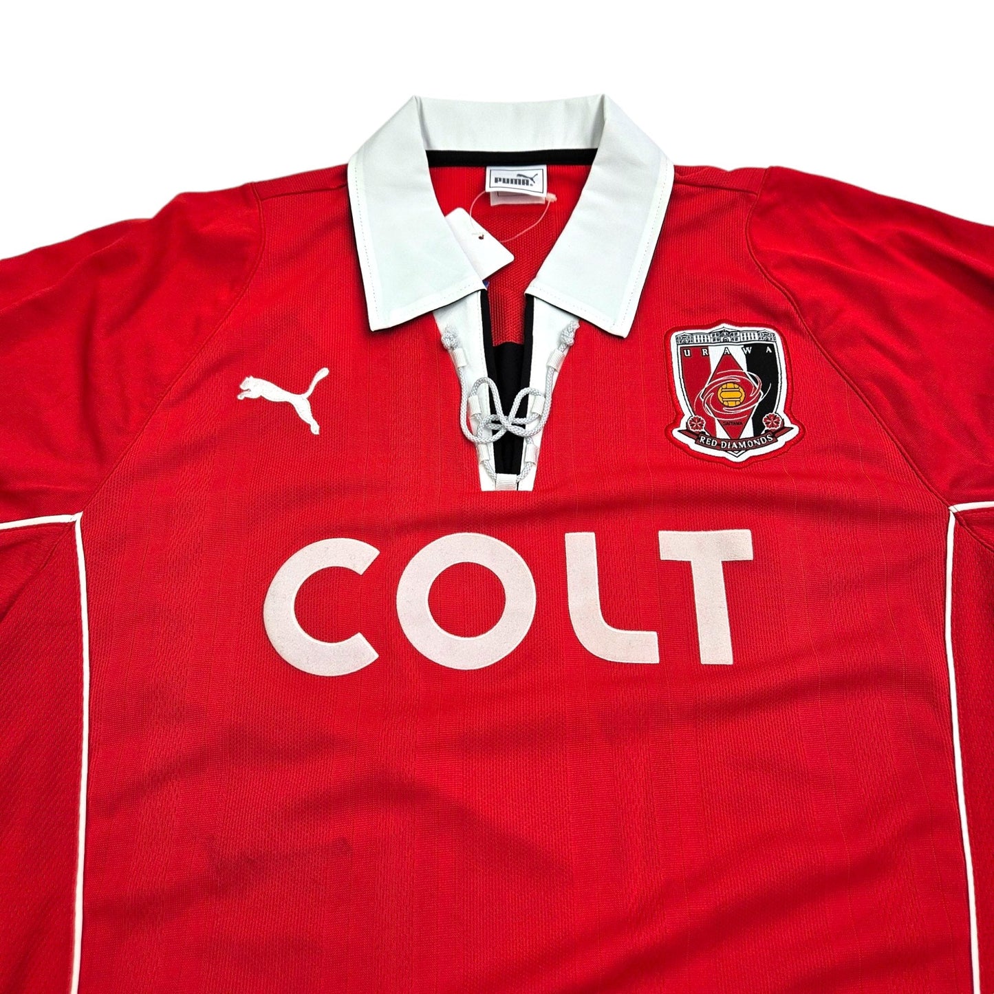 2003 Urawa Red Diamonds Home Football Shirt (L) Puma (BNWTs)