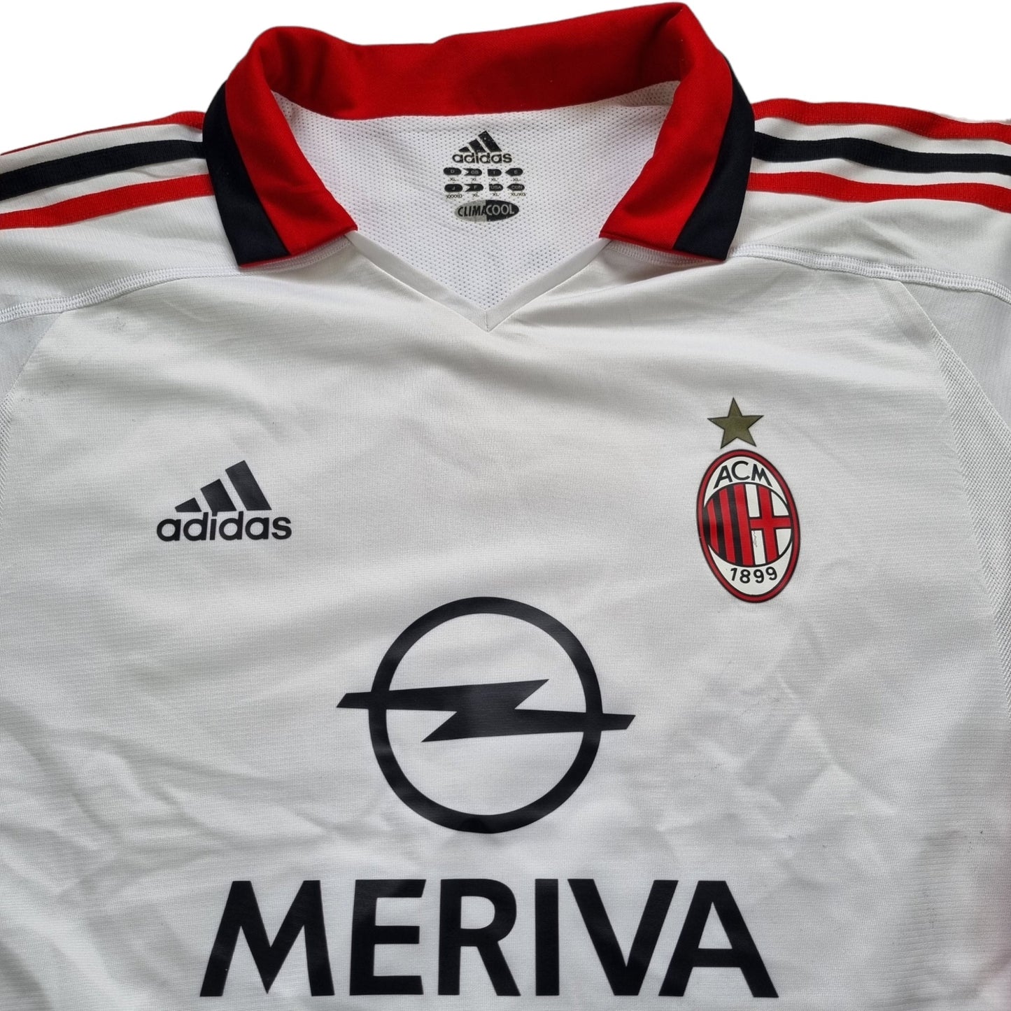 2003/04 AC Milan Away Football Shirt (XL) Adidas #7 Shevchenko