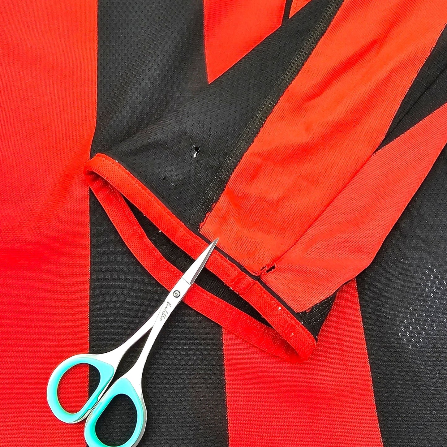 2003/04 AC Milan Home Football Shirt (L) Adidas # 7 Shevchenko