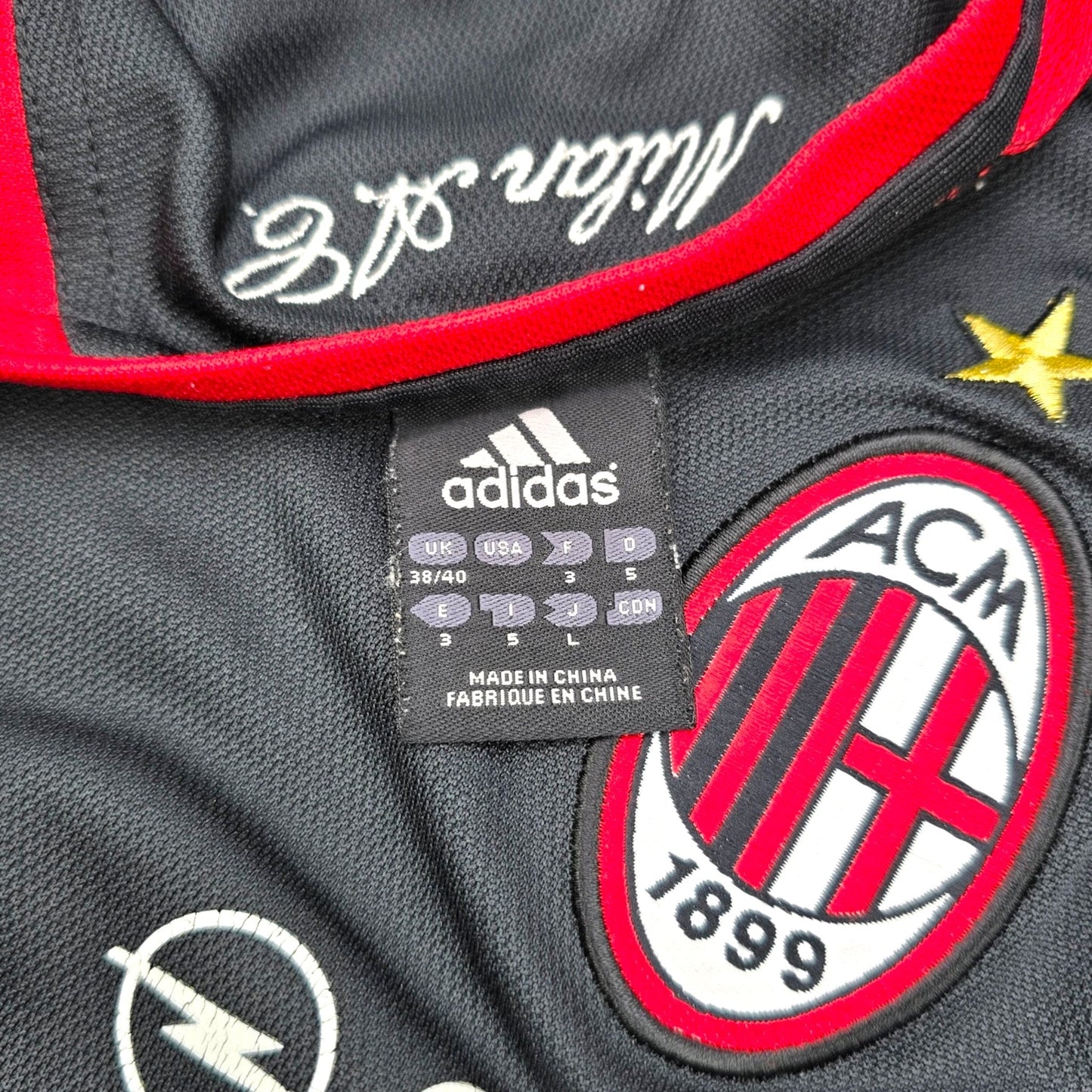 2003/04 AC Milan Training Shirt (M) Adidas