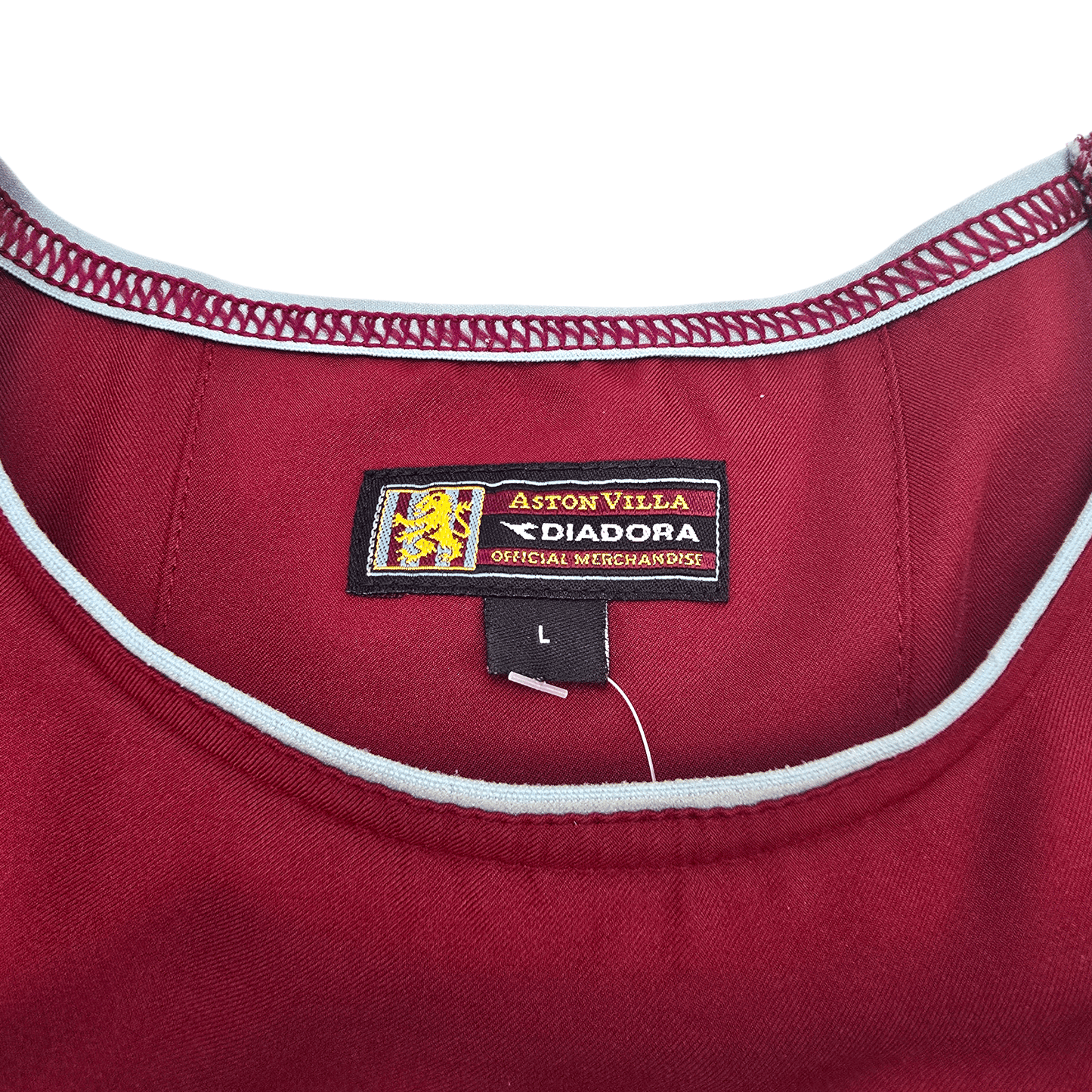 2003/04 Aston Villa Home Football Shirt (L) Diadora