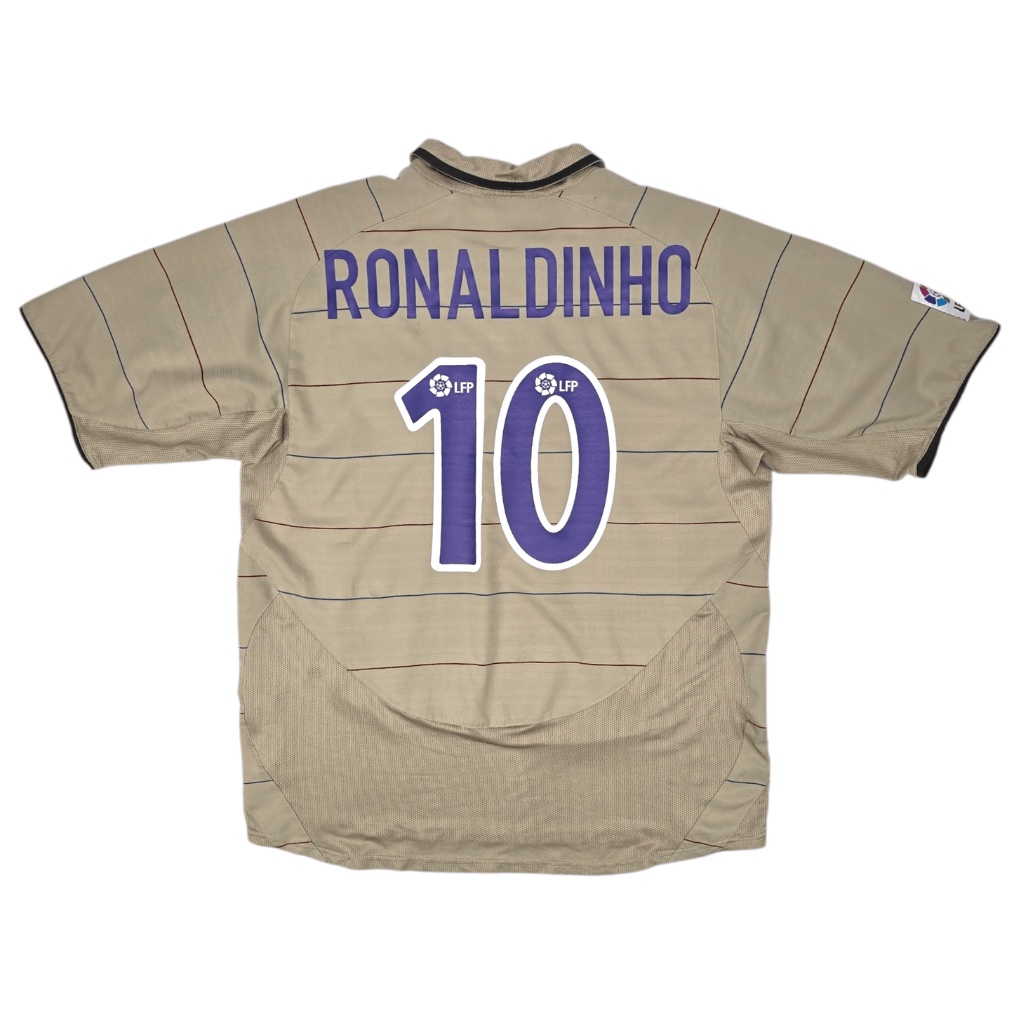 2003/04 Barcelona Away Football Shirt (XL) Nike #10 Ronaldinho