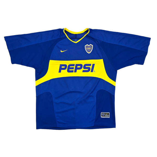 2003/04 Boca Juniors Home Football Shirt (XL) Nike