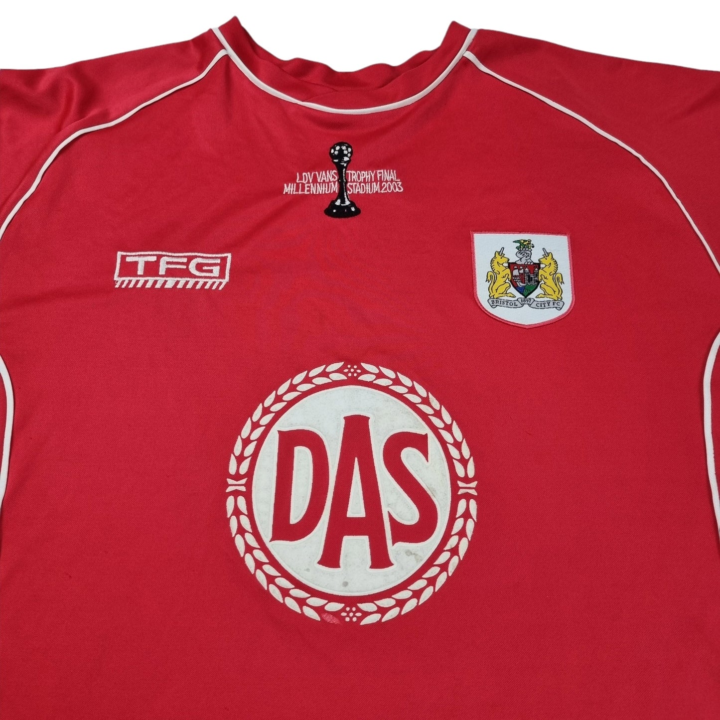 2003/04 Bristol City LDV Vans Final Special Football Shirt (L) TFG