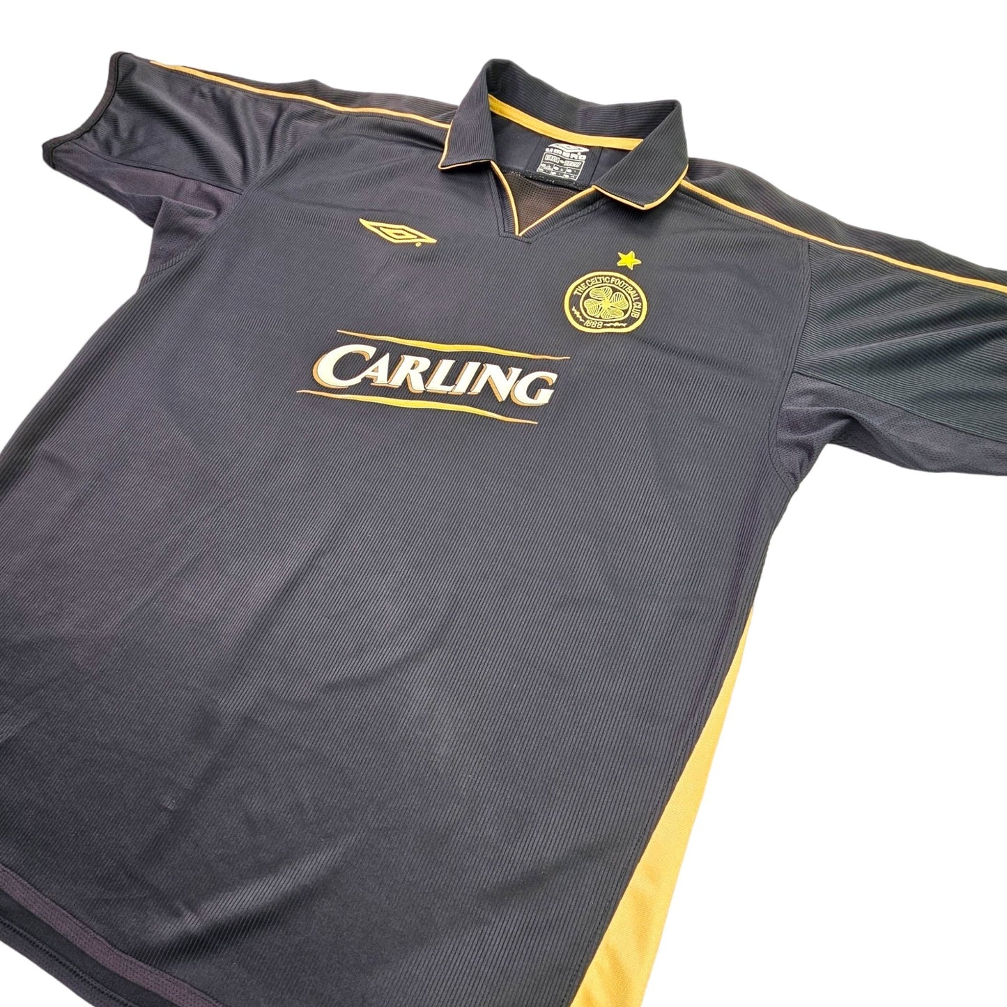 2003/04 Celtic Away Football Shirt (L) Umbro #7 Larsson