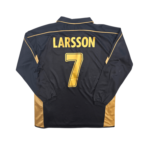 2003/04 Celtic Away Football Shirt (L) Umbro #7 Larsson