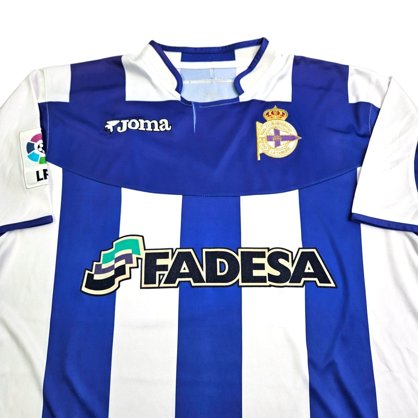 2003/04 Deportivo La Coruna Home Football Shirt (L) Joma