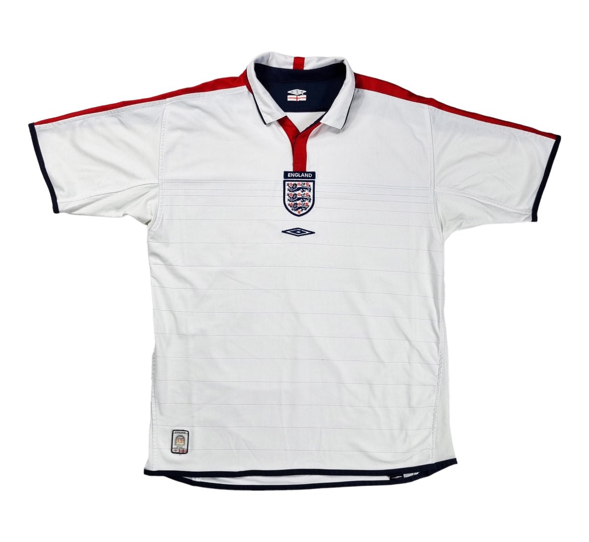 2003/05 England Home Football Shirt (L) Umbro