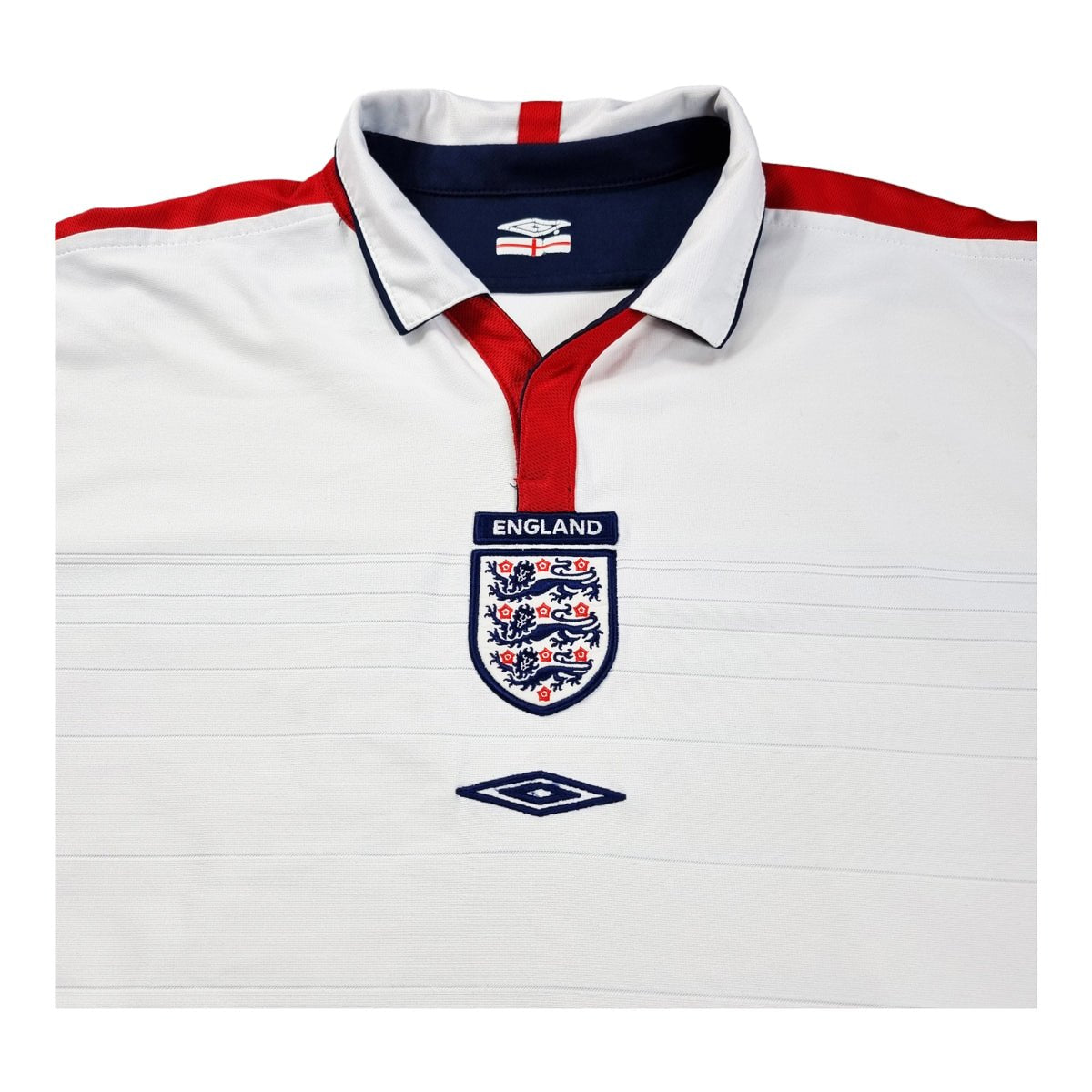 2003/05 England Home Football Shirt (L) Umbro