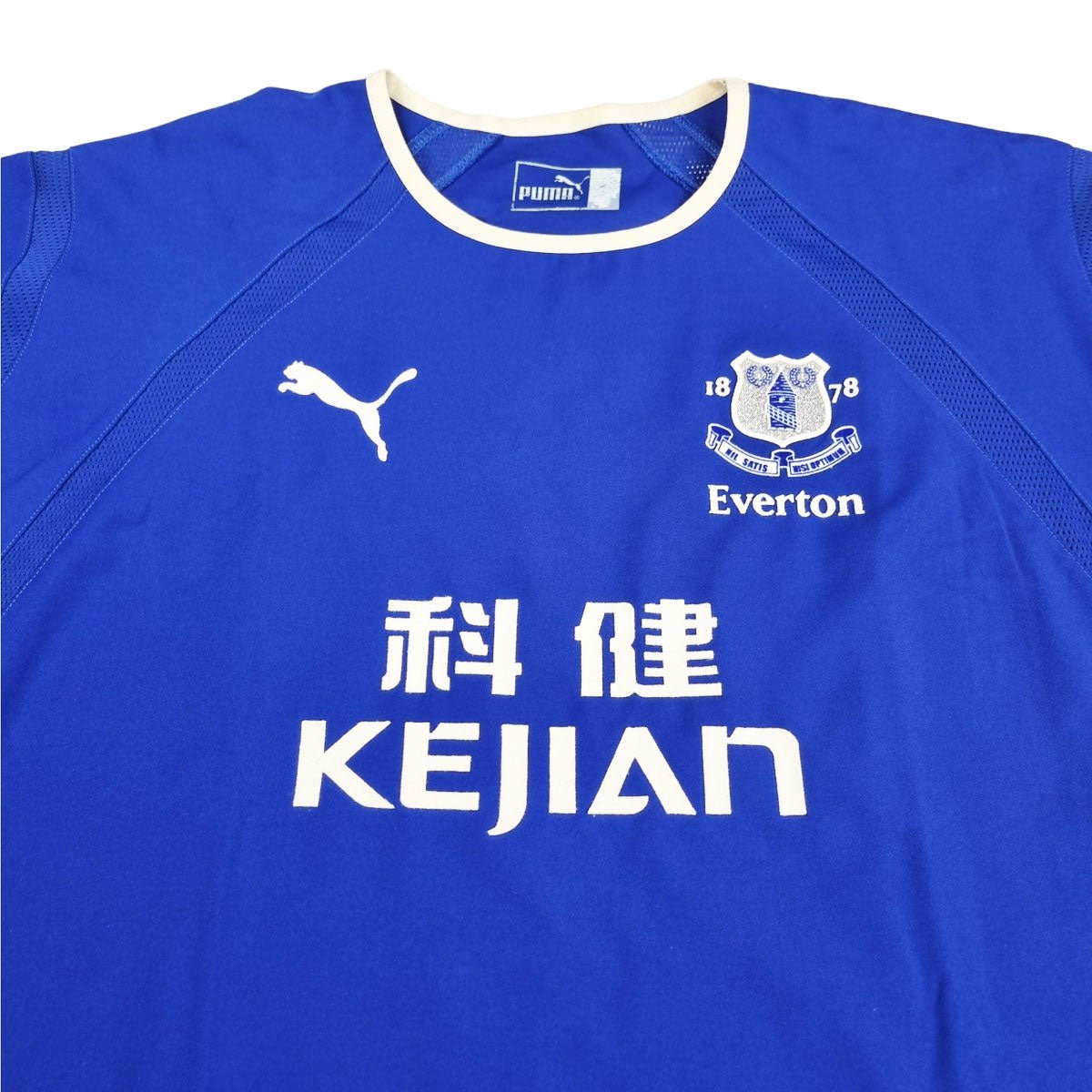 2003/04 Everton 125 Yrs Home Football Shirt (L) Puma #18 Rooney
