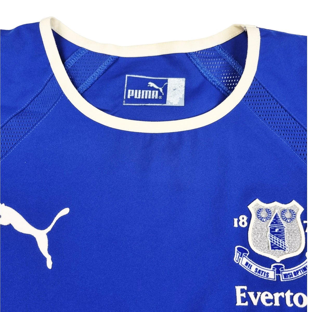 2003/04 Everton 125 Yrs Home Football Shirt (L) Puma #18 Rooney