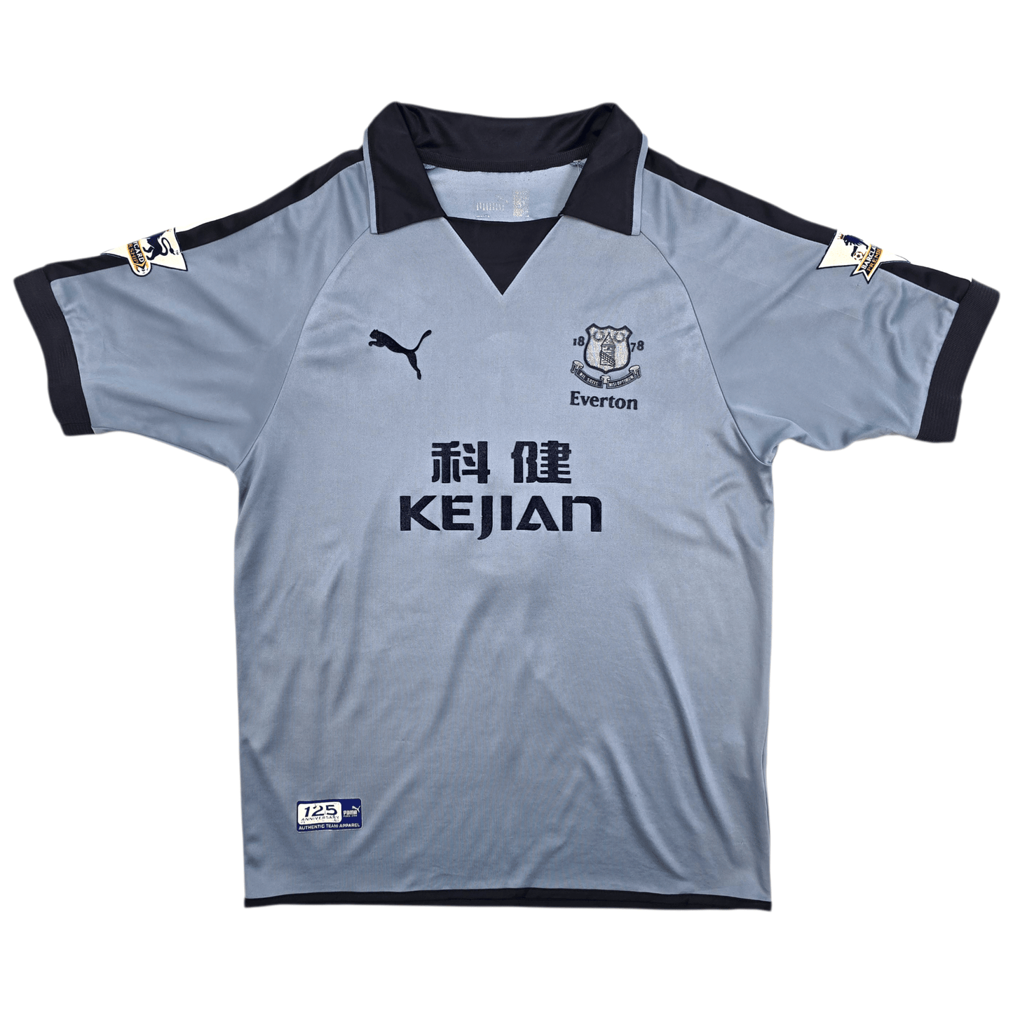2003/04 Everton Third Football Shirt (S) Puma #8 Radzinski (125 Yr Annversary)