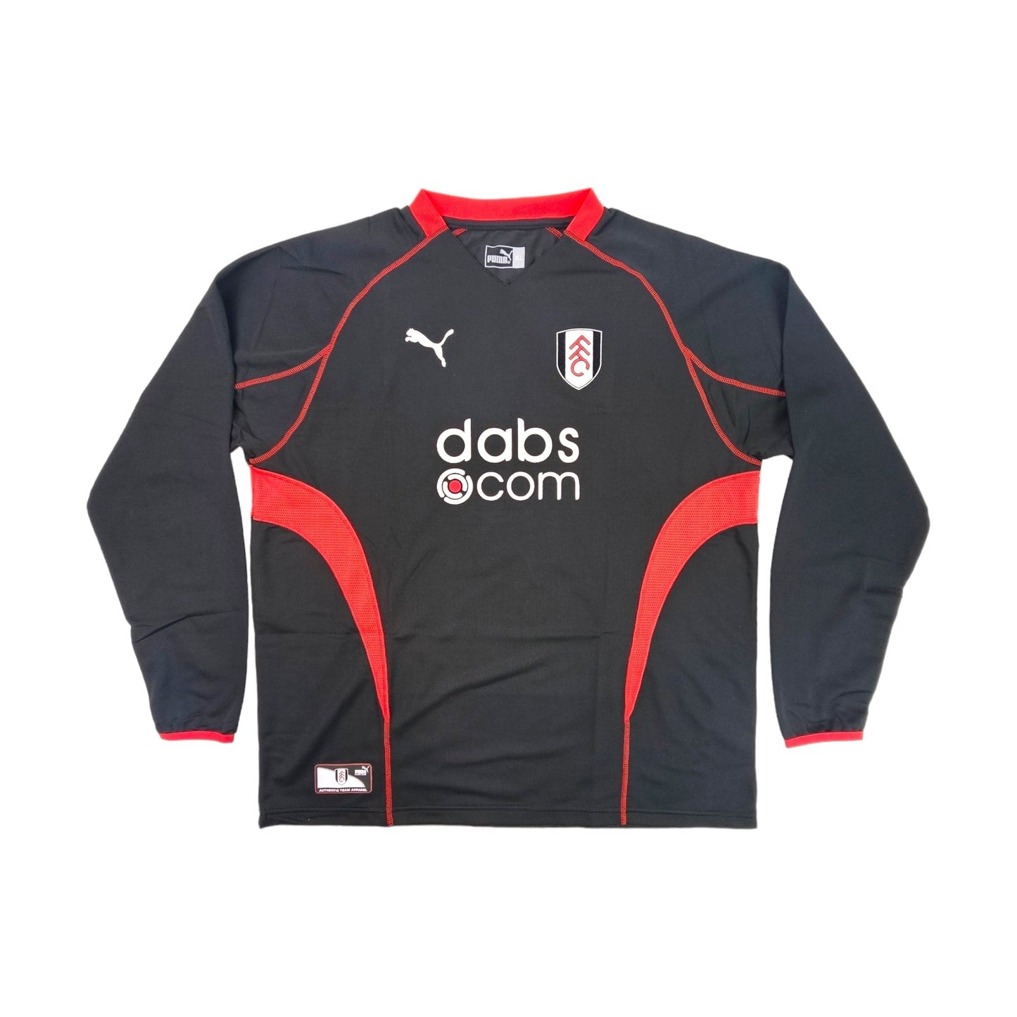 2003/04 Fulham Away Football Shirt (XL) Puma # 15 Halyes