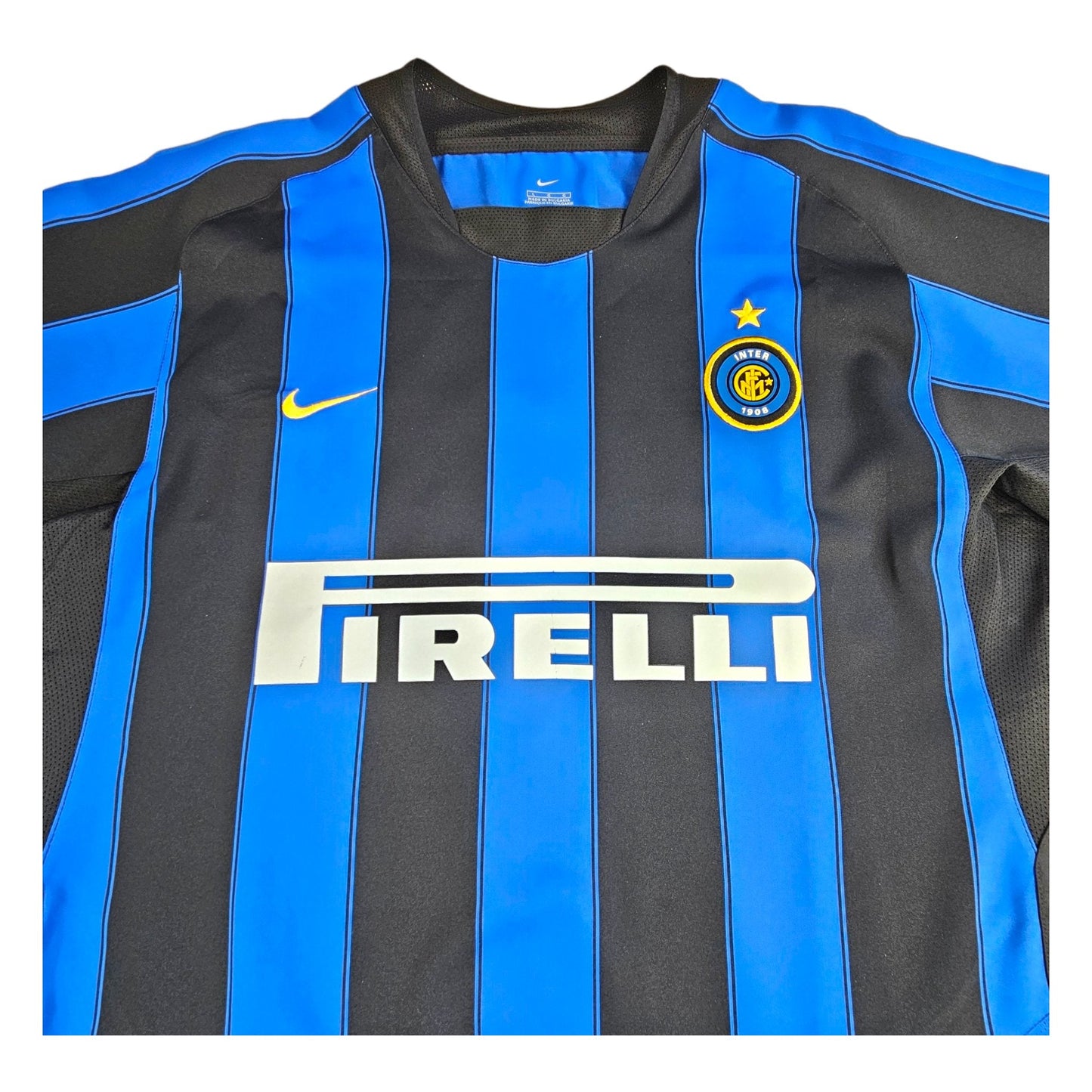 2003/04 Inter Milan Home Football Shirt (L) Nike # 32 Vieri