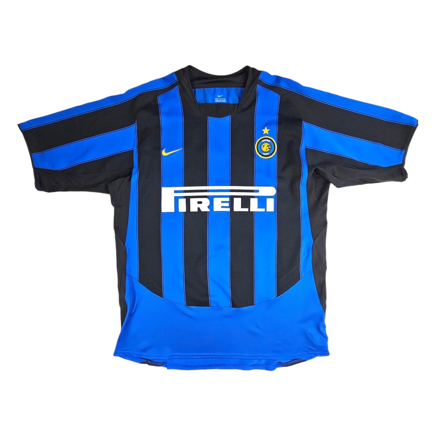 2003/04 Inter Milan Home Football Shirt (L) Nike # 32 Vieri