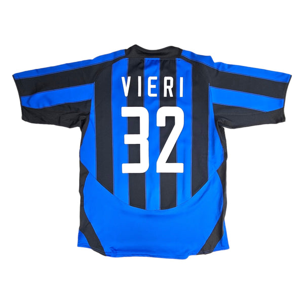 2003/04 Inter Milan Home Football Shirt (L) Nike # 32 Vieri