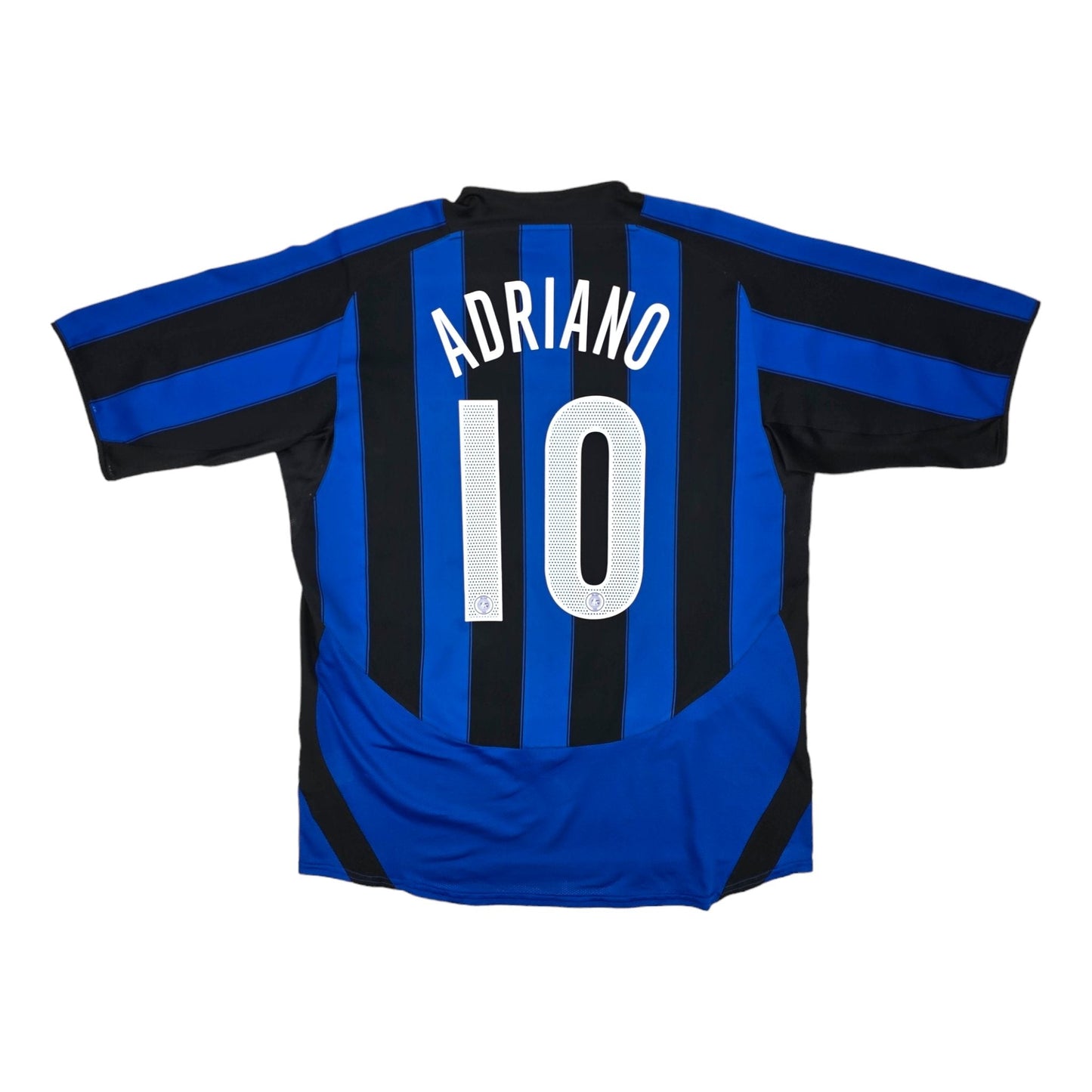 2003/04 Inter Milan Home Football Shirt (XL) Nike #10 Adriano