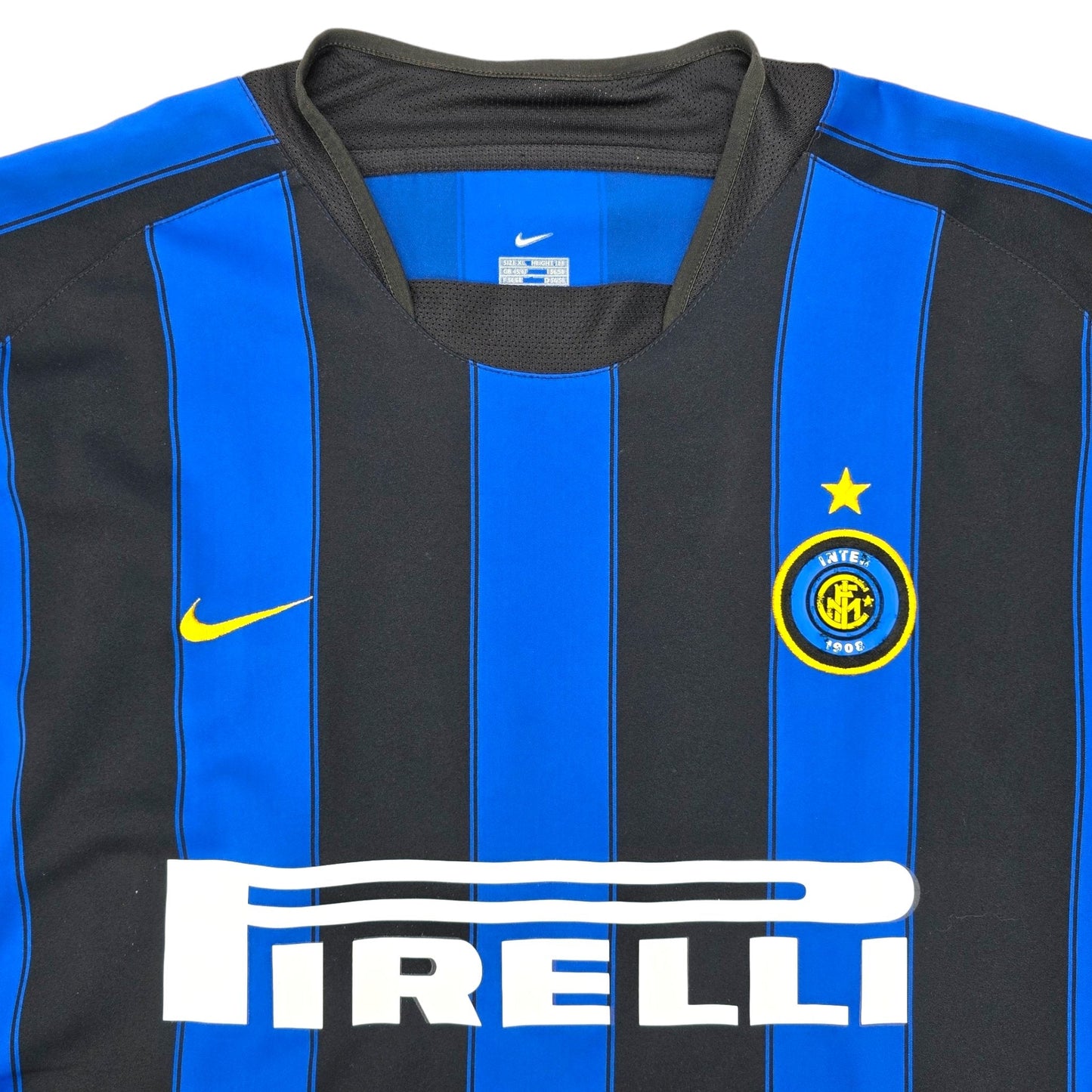 2003/04 Inter Milan Home Football Shirt (XL) Nike #10 Adriano
