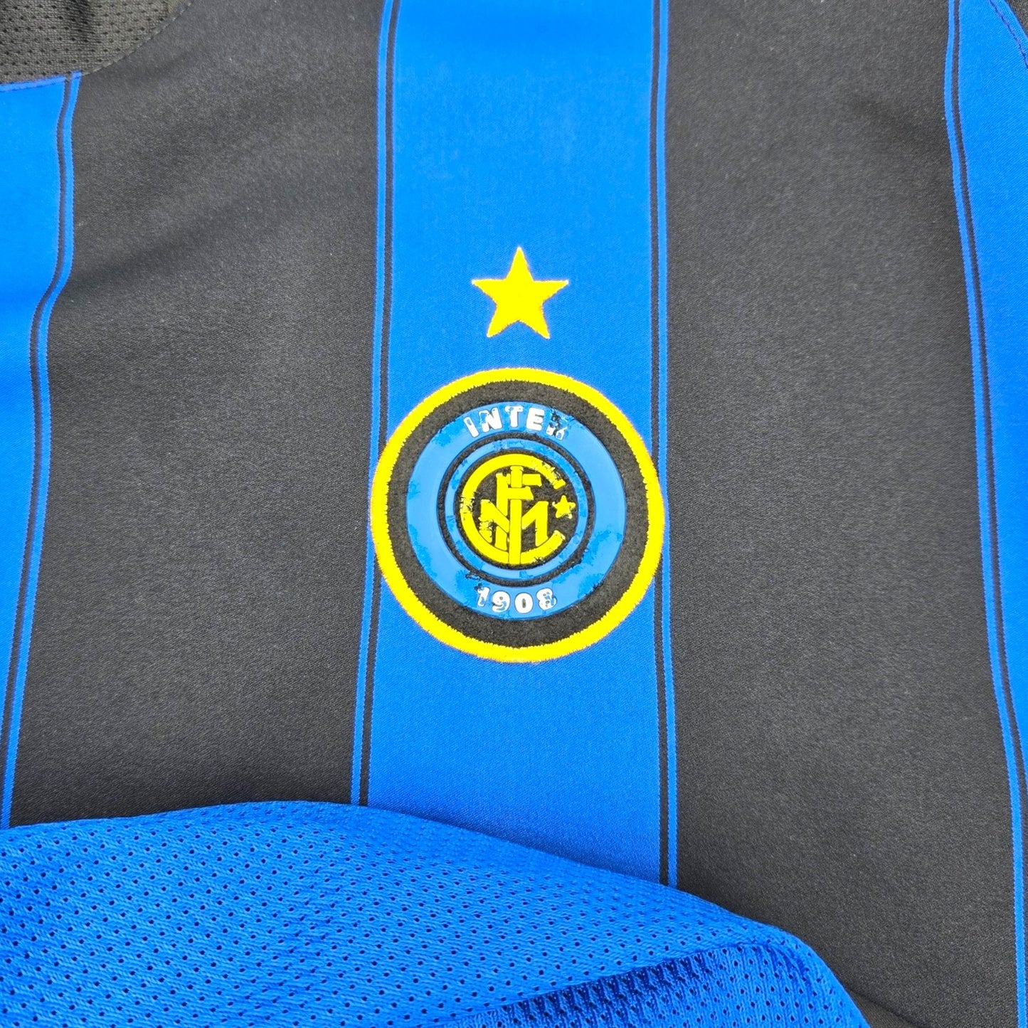 2003/04 Inter Milan Home Football Shirt (XL) Nike #10 Adriano