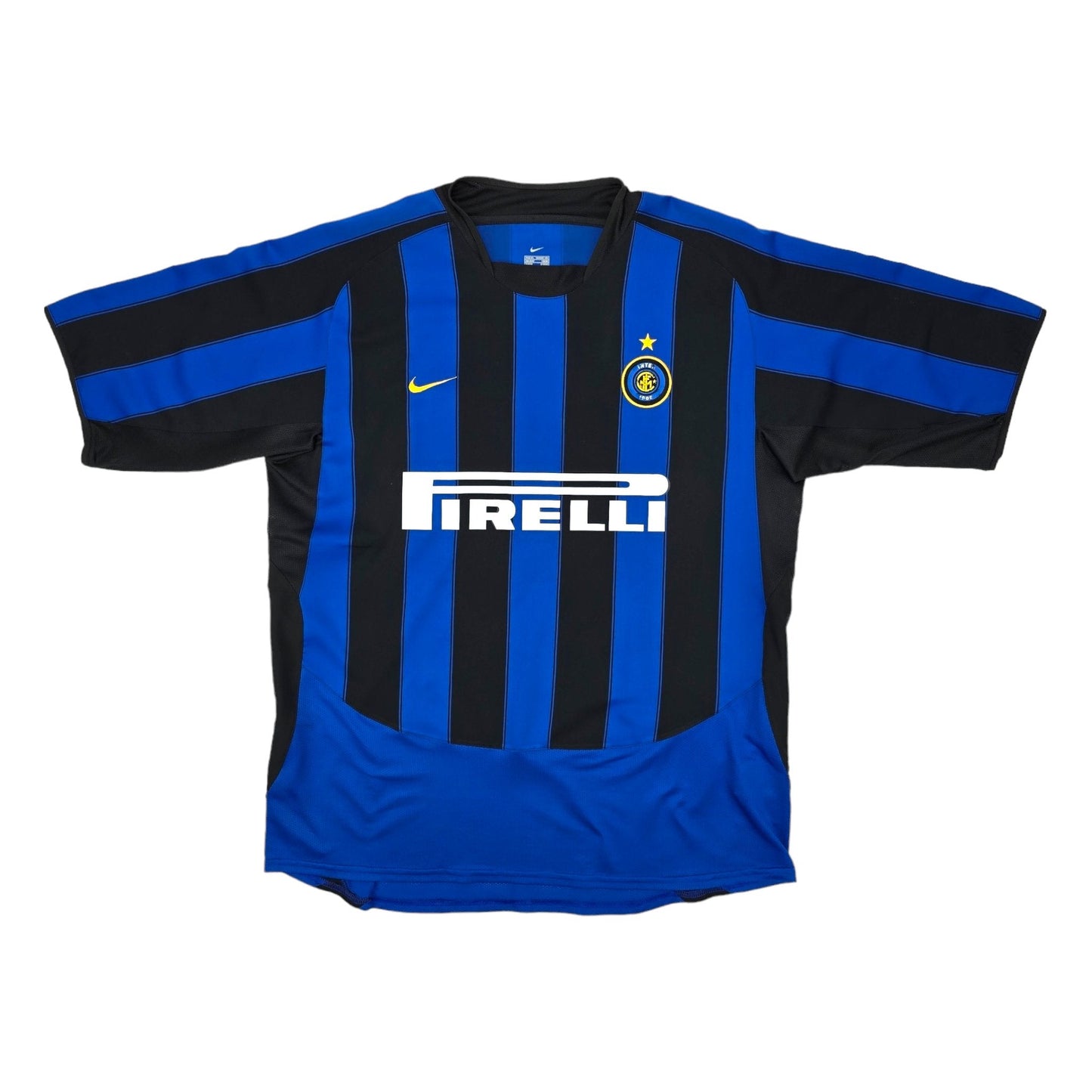 2003/04 Inter Milan Home Football Shirt (XL) Nike #10 Adriano