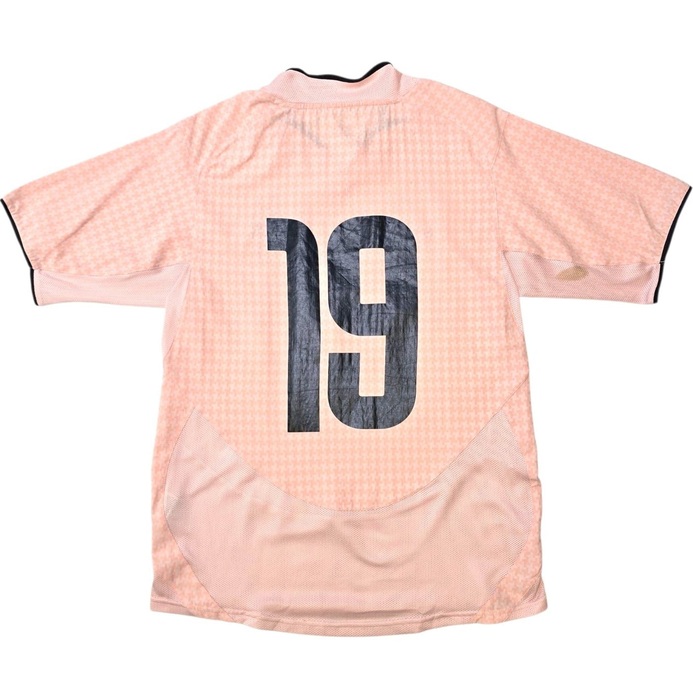 2003/04 Juventus Away Football Shirt (S) Nike #19 (Zambrotta)