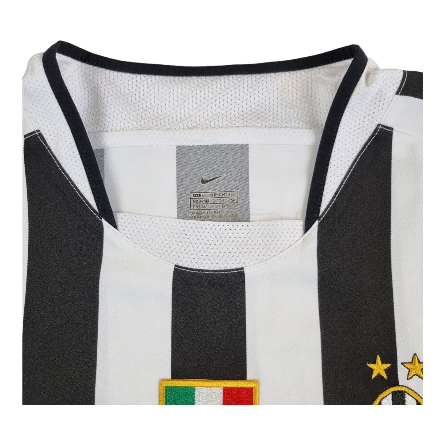 2003/04 Juventus Home Football Shirt (L) Nike #11 Nedved