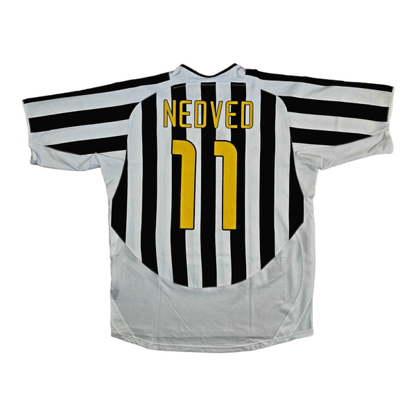 2003/04 Juventus Home Football Shirt (L) Nike #11 Nedved