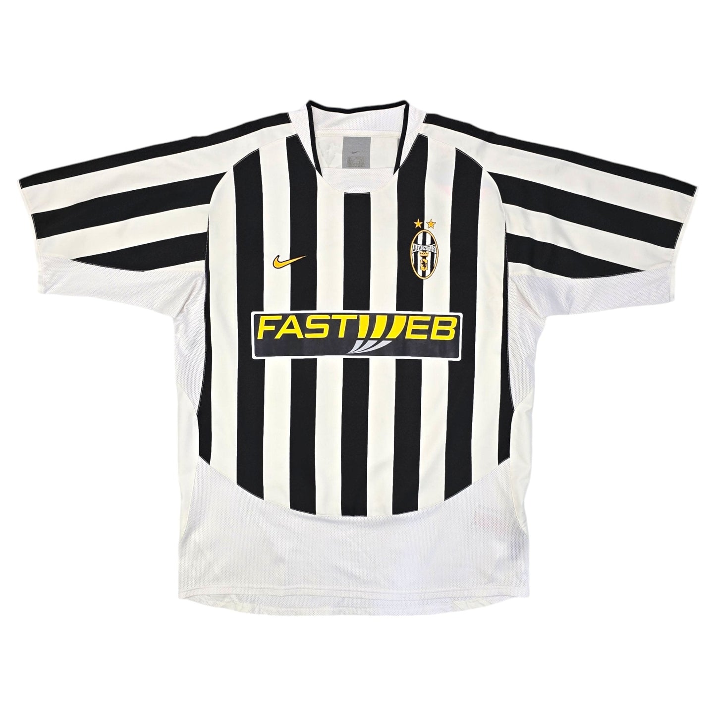 2003/04 Juventus Home Football Shirt (L) Nike #11 Nedved