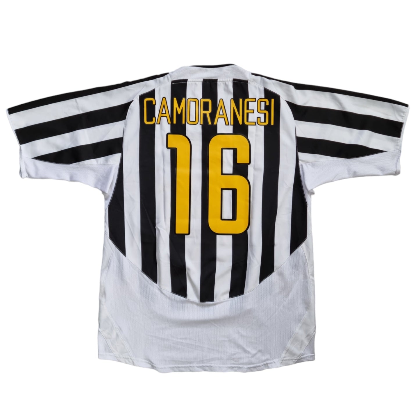 2003/04 Juventus Home Football Shirt (L) Nike #16 Camoranesi