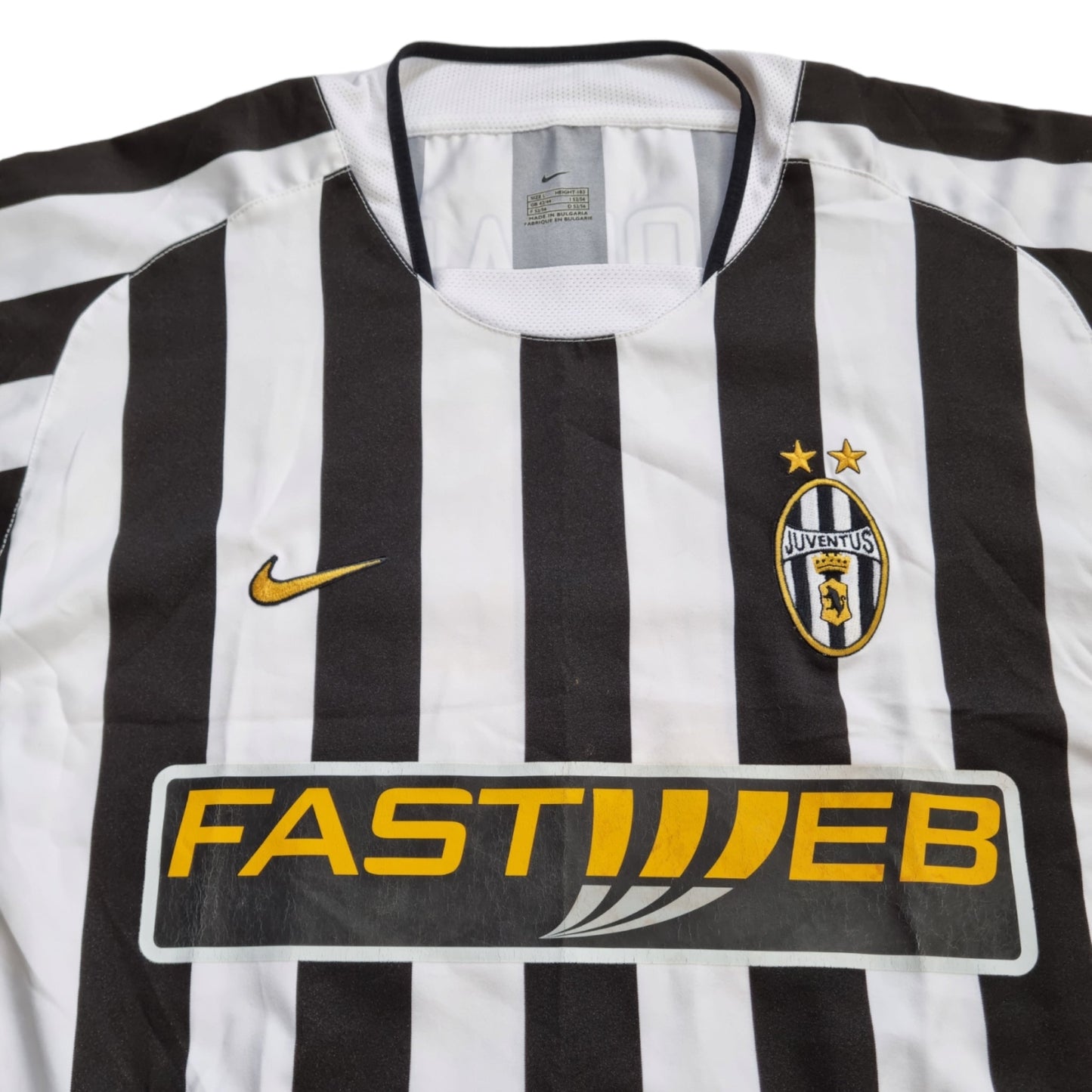 2003/04 Juventus Home Football Shirt (L) Nike #16 Camoranesi