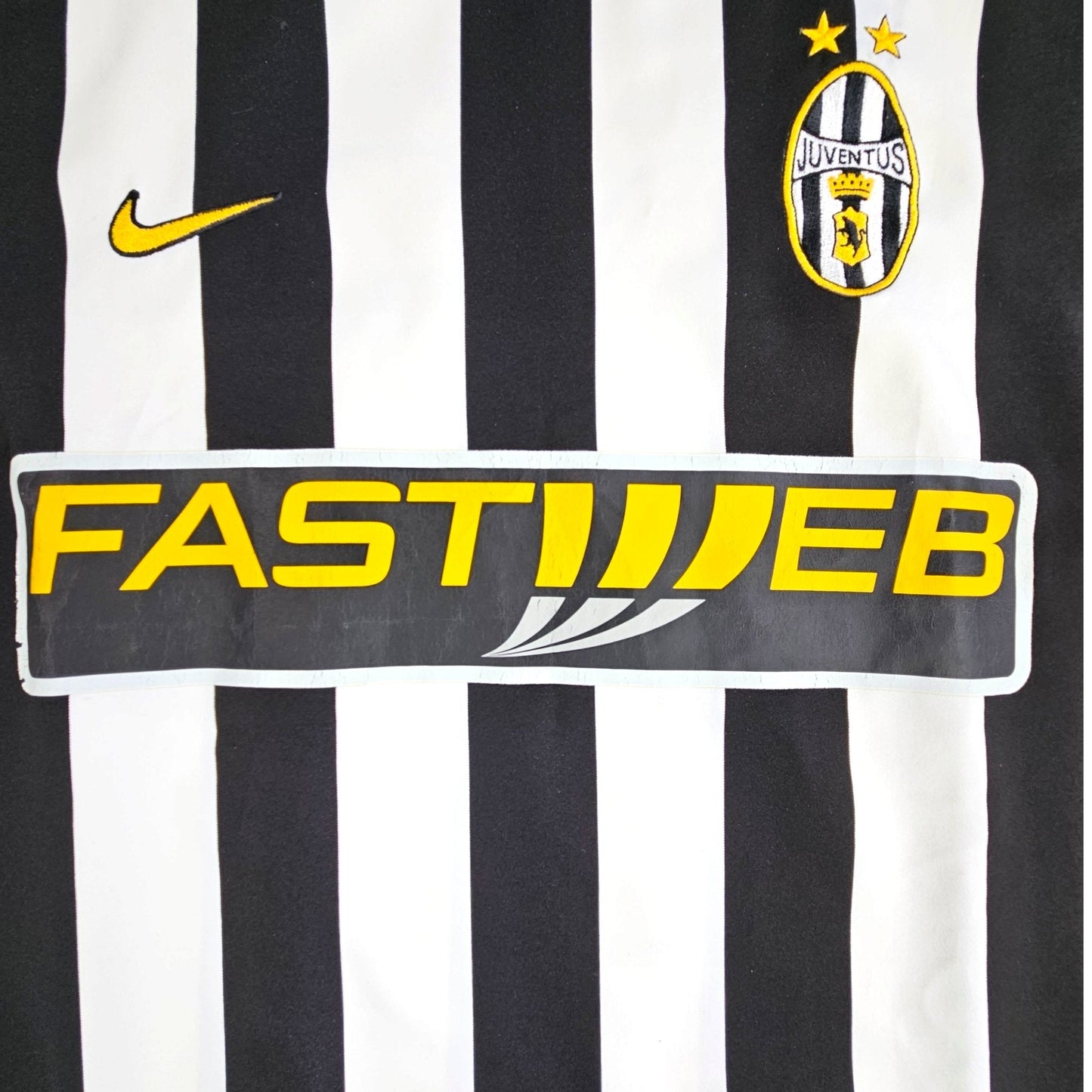 2003/04 Juventus Home Football Shirt (M) Nike # 11 Nedved