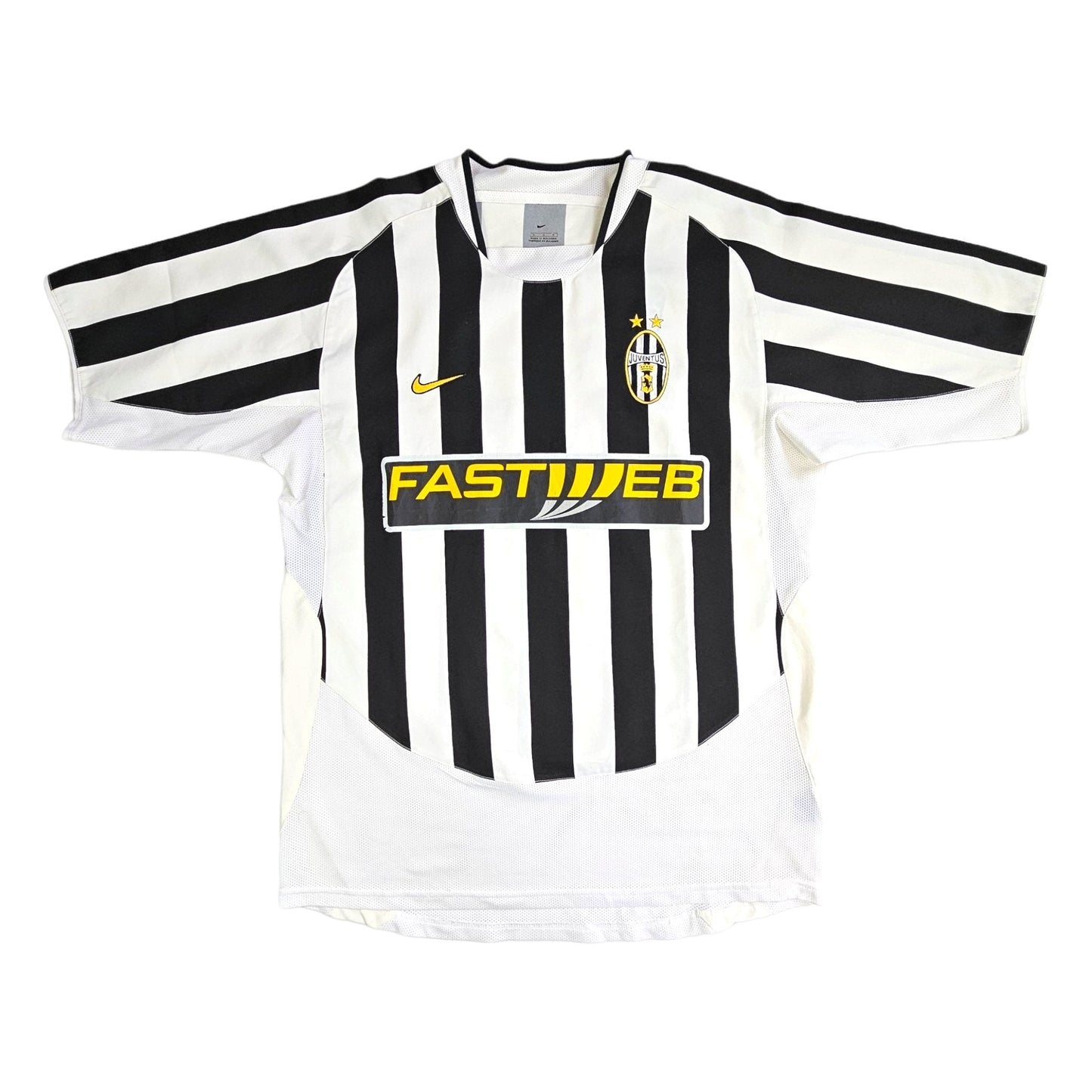 2003/04 Juventus Home Football Shirt (M) Nike # 11 Nedved