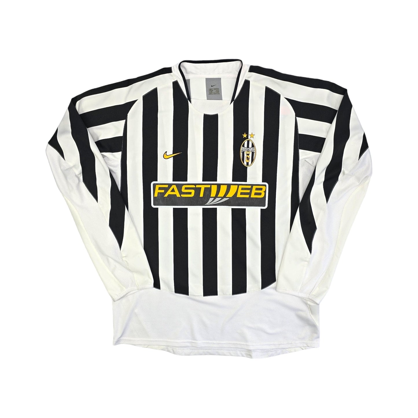 2003/04 Juventus Home Football Shirt (XL) Nike #17 Trezeguet