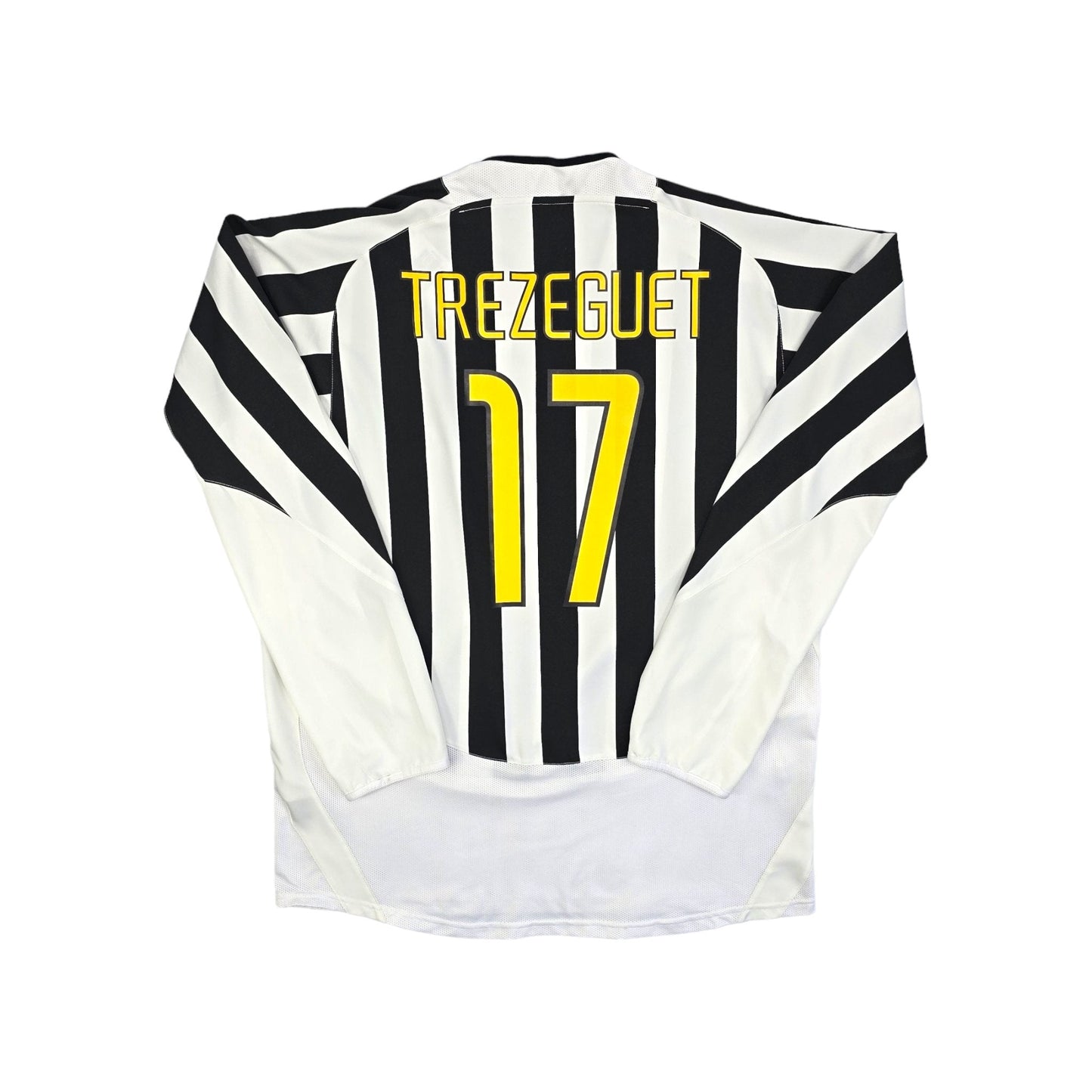 2003/04 Juventus Home Football Shirt (XL) Nike #17 Trezeguet