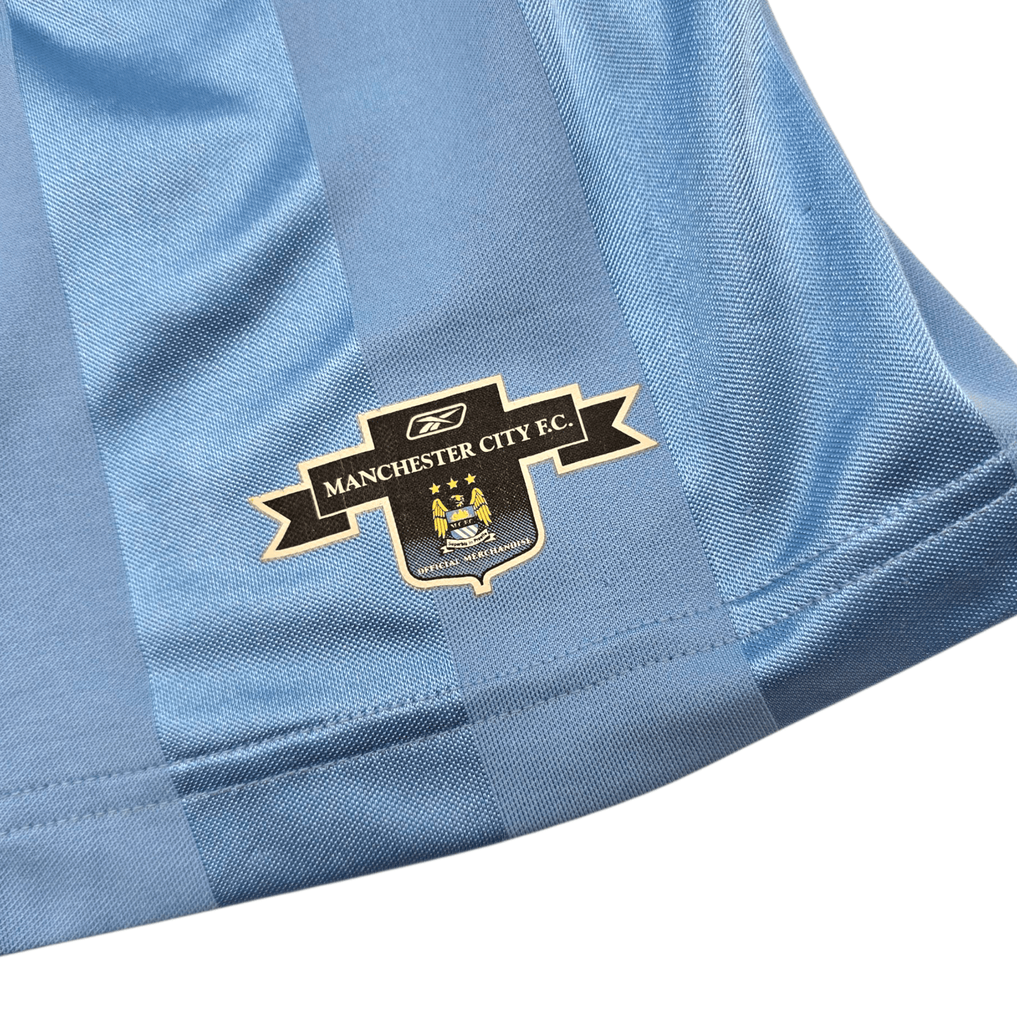 2003/04 Manchester City Home Football Shirt (2XL) Reebok #20 McManaman