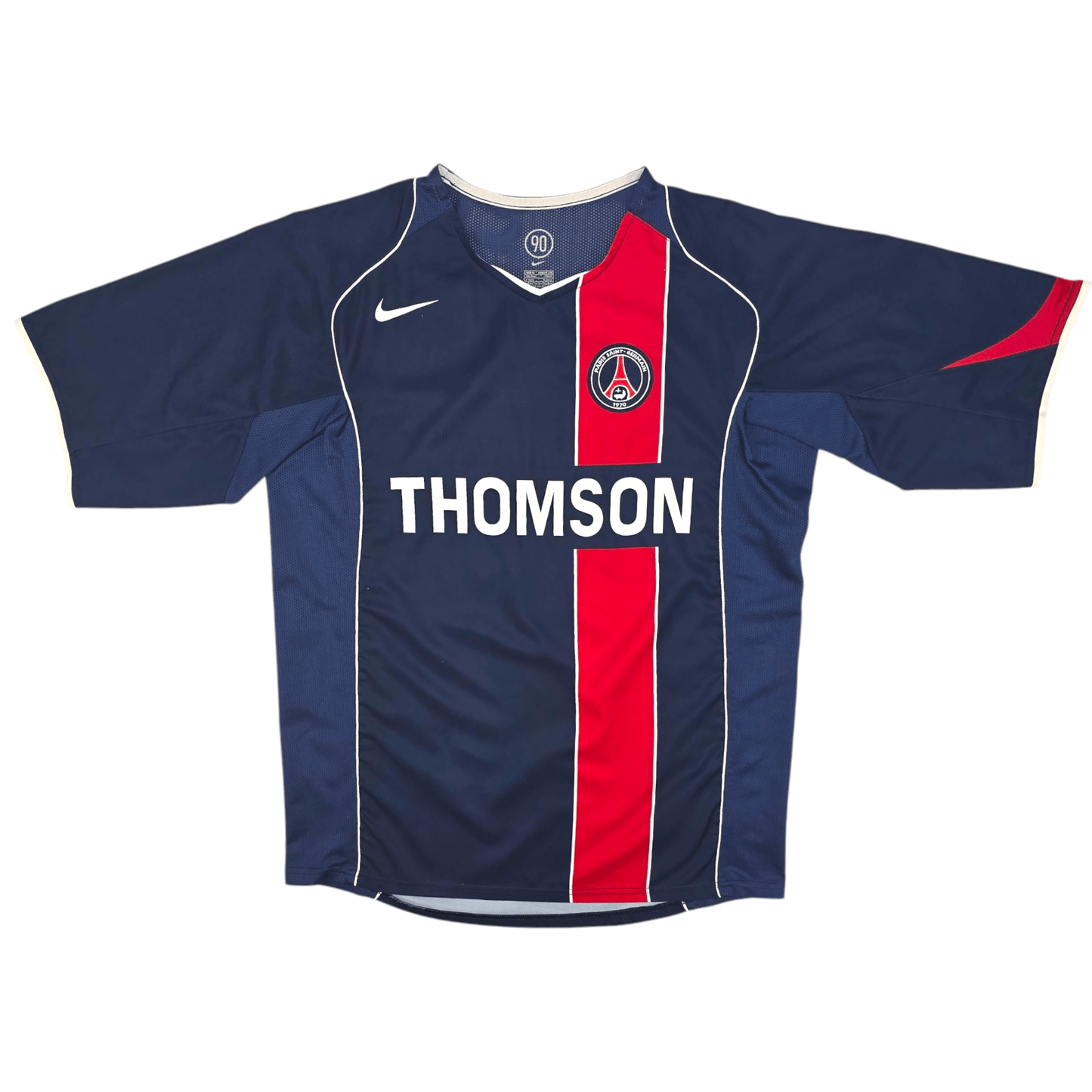 2003/04 PSG Home Football Shirt (M) Nike #9 Pauleta