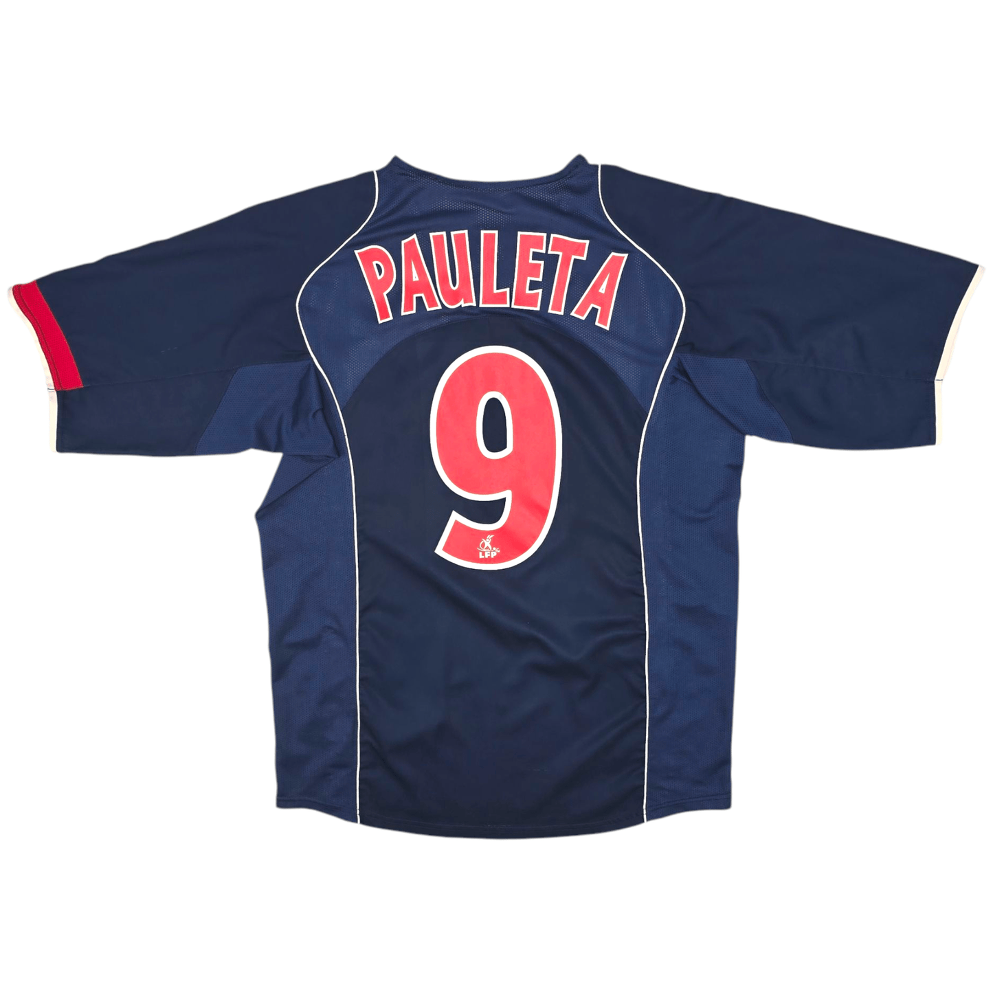 2003/04 PSG Home Football Shirt (M) Nike #9 Pauleta