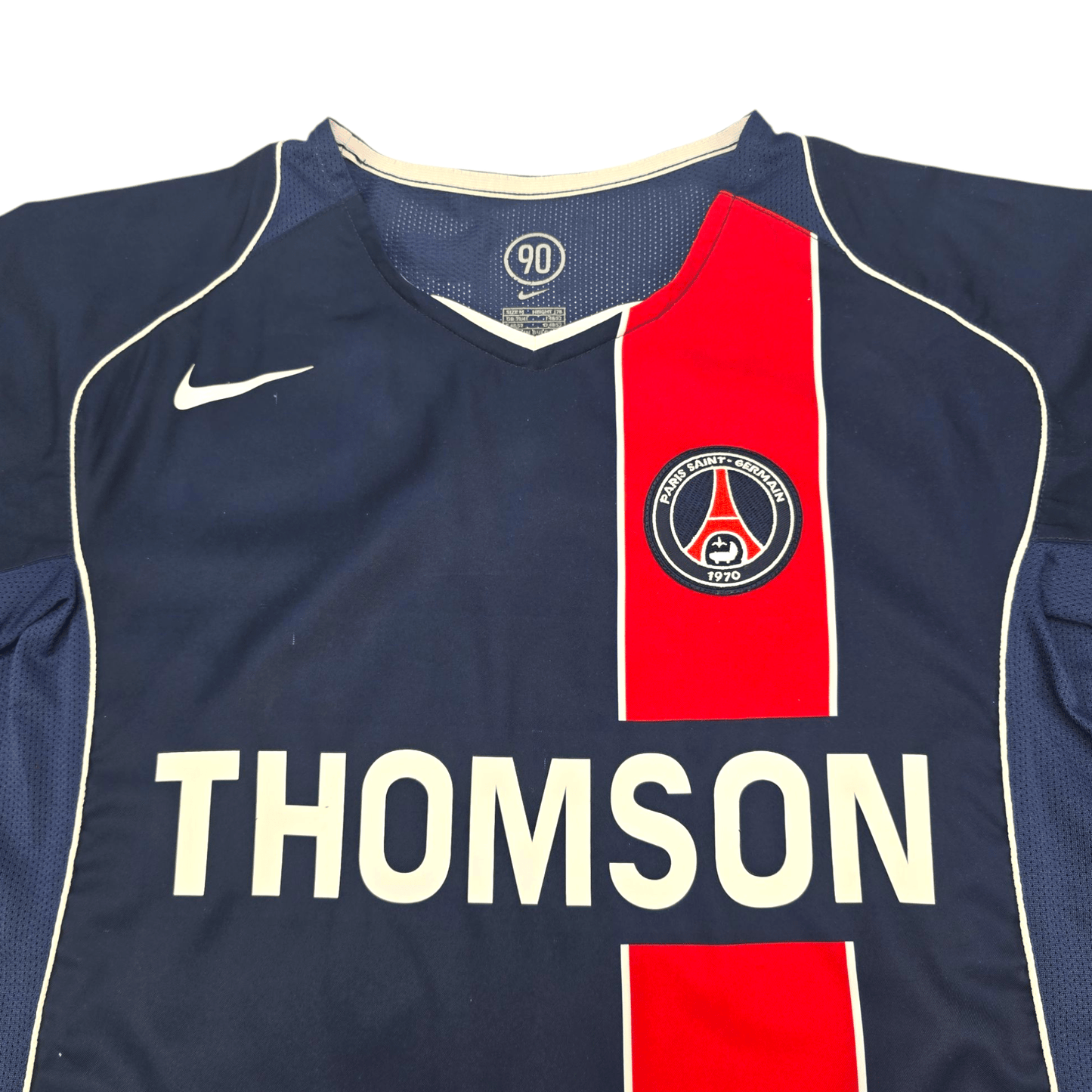 2003/04 PSG Home Football Shirt (M) Nike #9 Pauleta