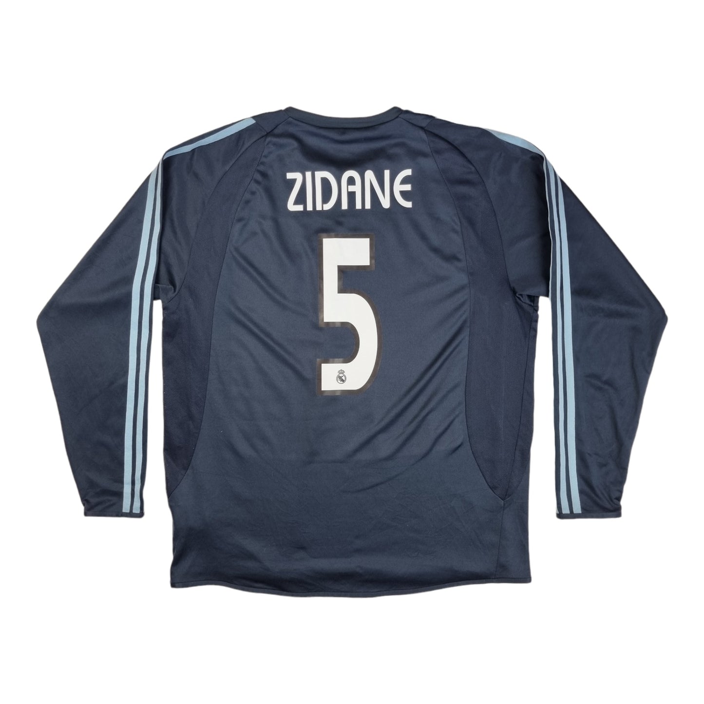 2003/04 Real Madrid Away Football Shirt (L) Adidas #5 Zidane