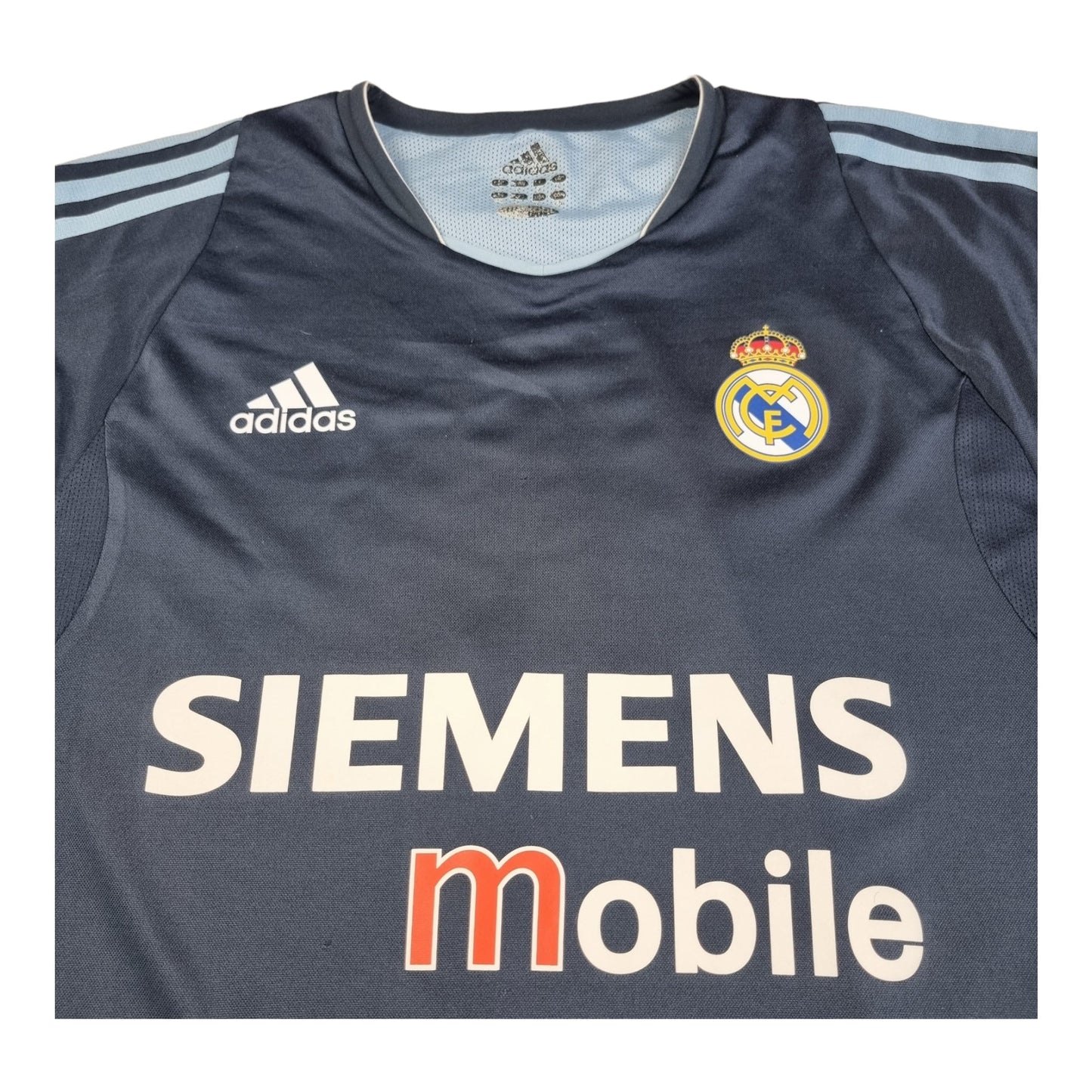 2003/04 Real Madrid Away Football Shirt (L) Adidas #5 Zidane
