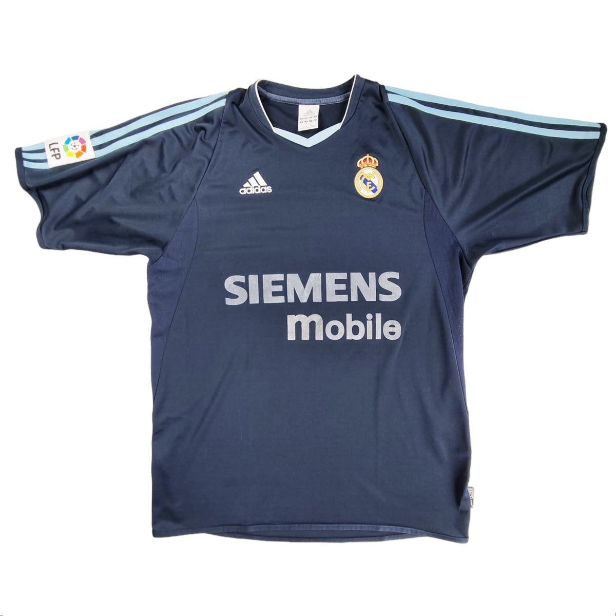 2003/04 Real Madrid Away Football Shirt (M) Adidas # 23 Beckham