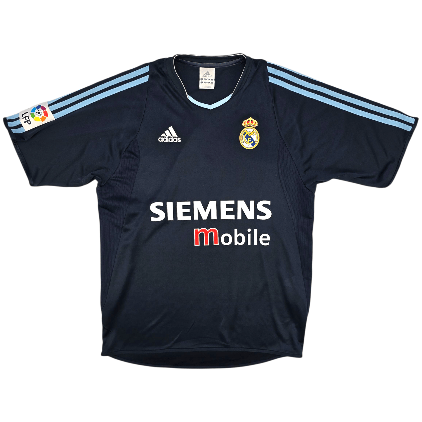 2003/04 Real Madrid Away Football Shirt (M) Adidas #9 Ronaldo