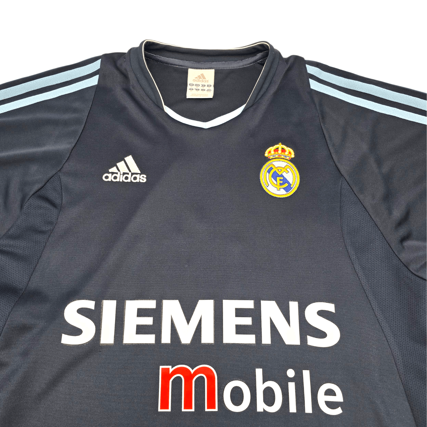 2003/04 Real Madrid Away Football Shirt (M) Adidas #9 Ronaldo