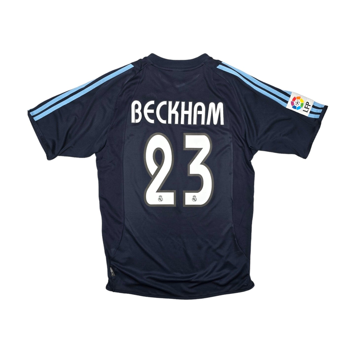 2003/04 Real Madrid Away Football Shirt (S) Adidas #23 Beckham