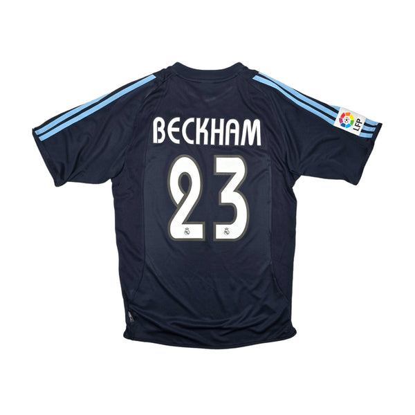 2003/04 Real Madrid Away Football Shirt (S) Adidas #23 Beckham